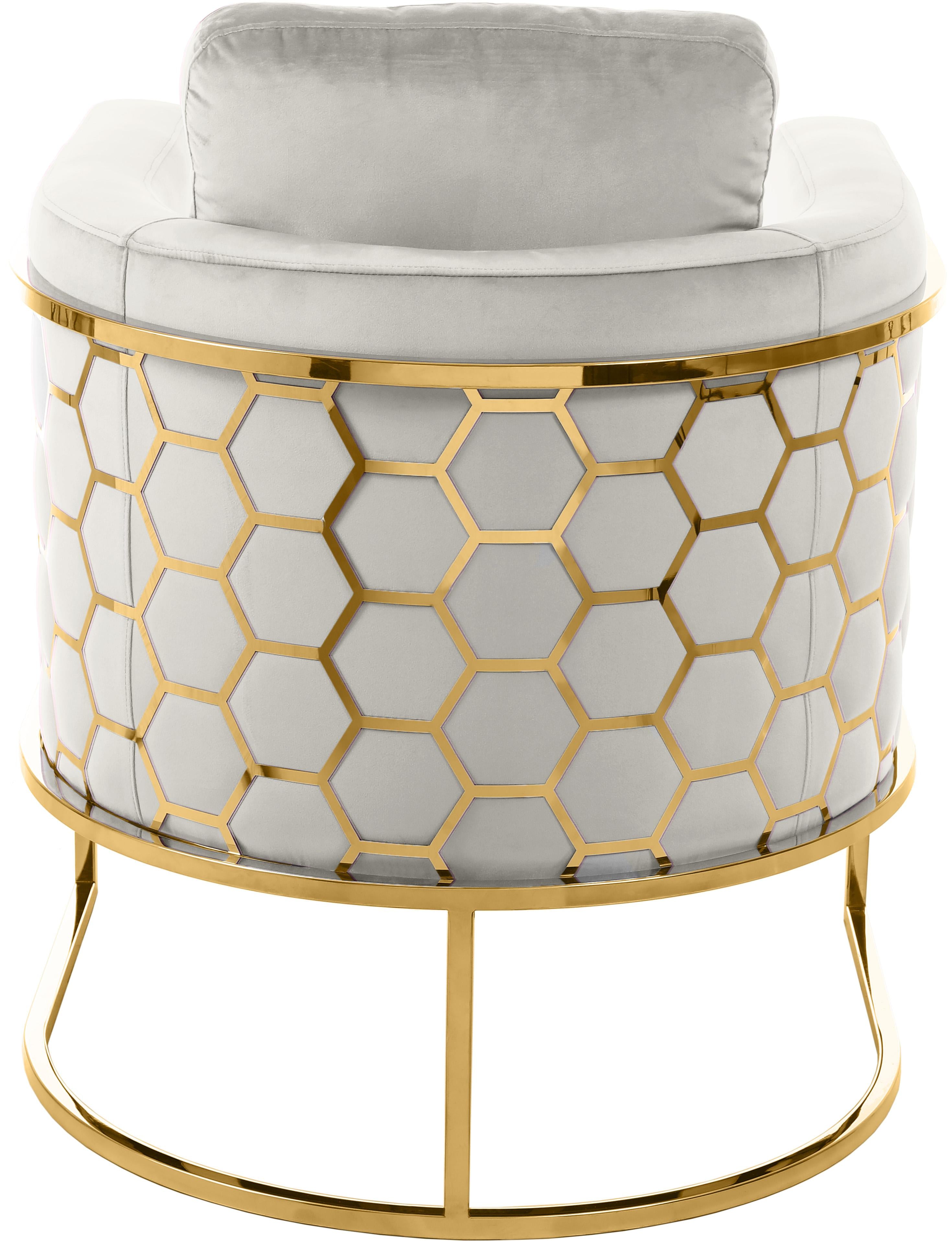 Casa Cream Velvet Chair - Luxury Home Furniture (MI)