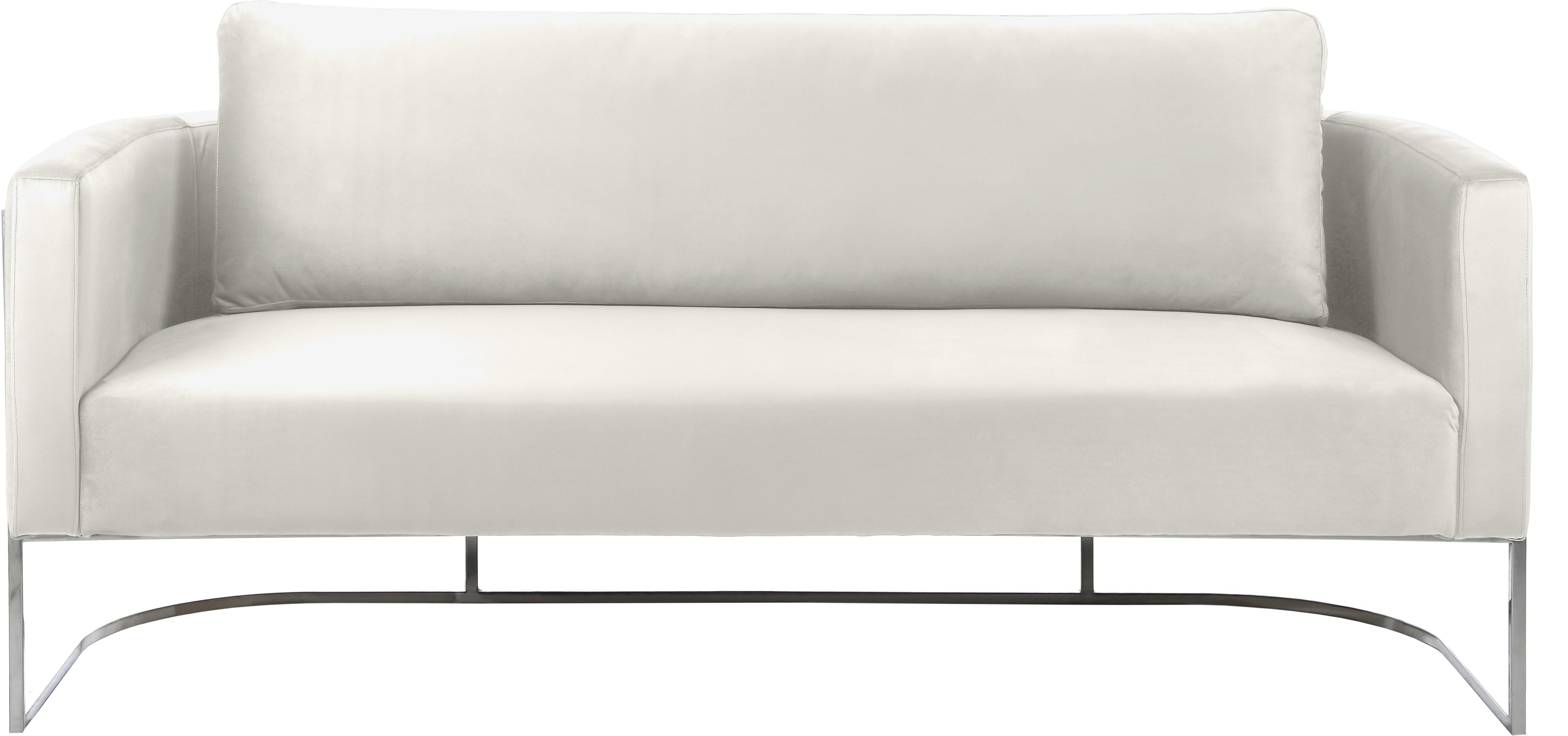 Casa Cream Velvet Sofa - Luxury Home Furniture (MI)