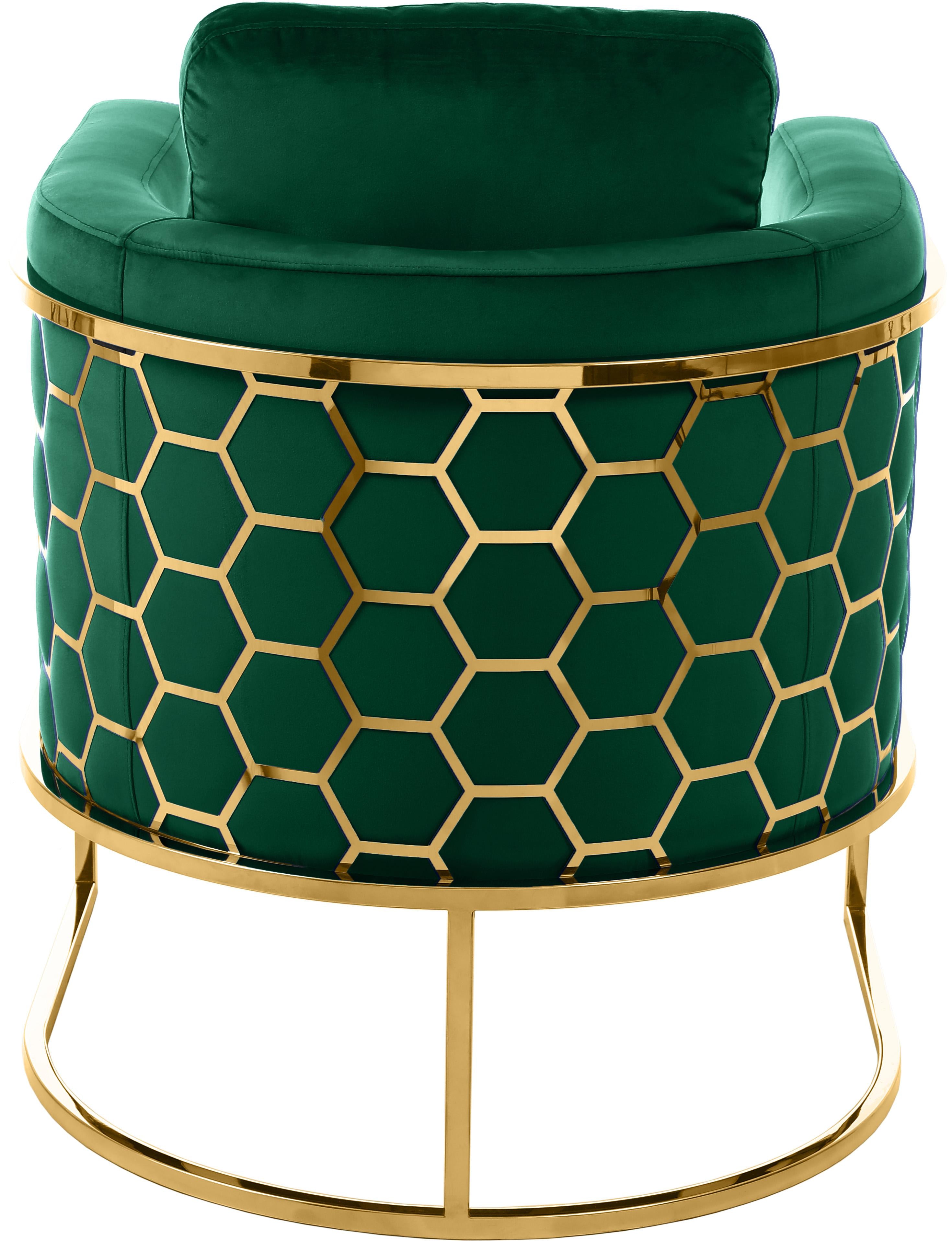 Casa Green Velvet Chair - Luxury Home Furniture (MI)