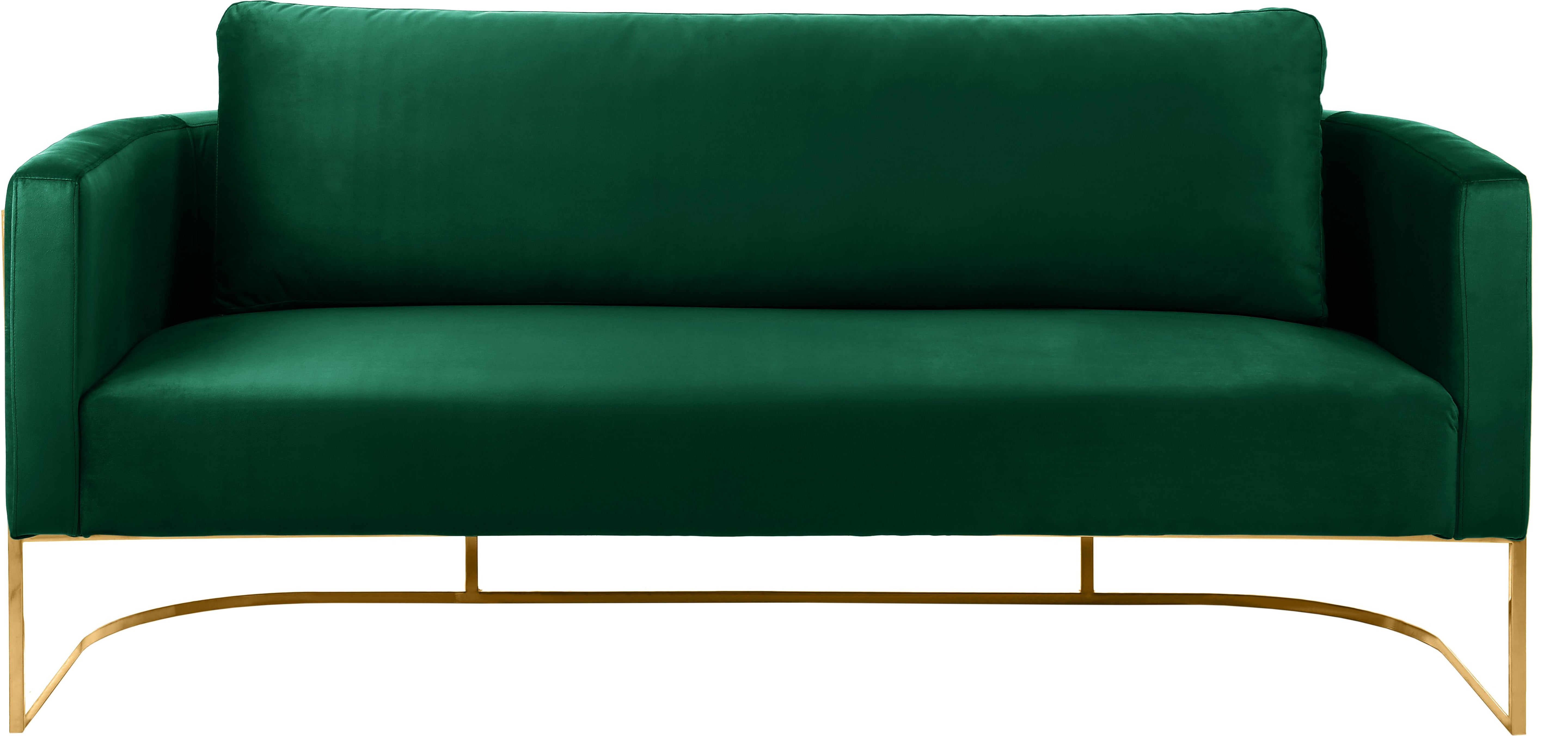 Casa Green Velvet Sofa - Luxury Home Furniture (MI)