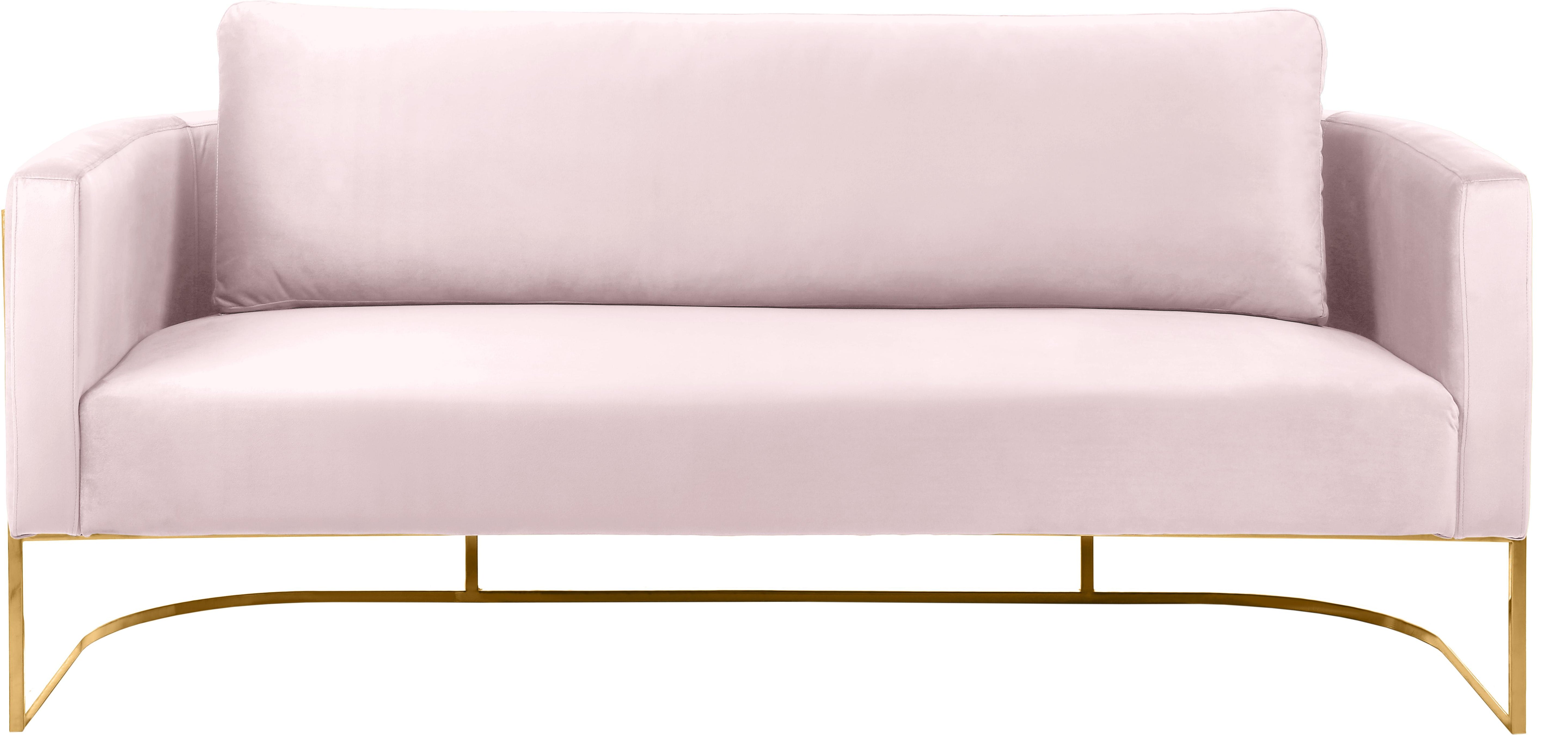 Casa Pink Velvet Sofa - Luxury Home Furniture (MI)