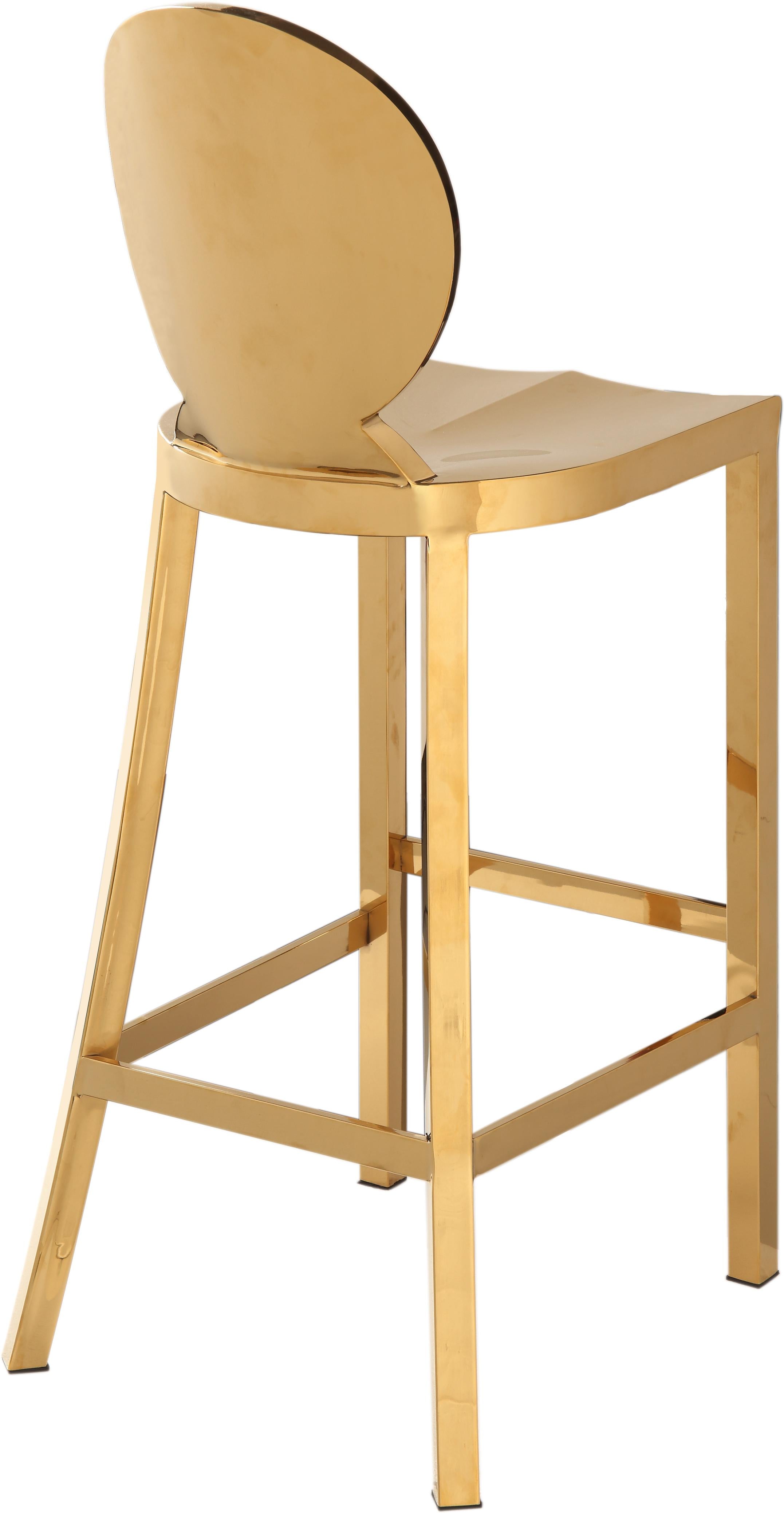 Maddox Gold Stool - Luxury Home Furniture (MI)