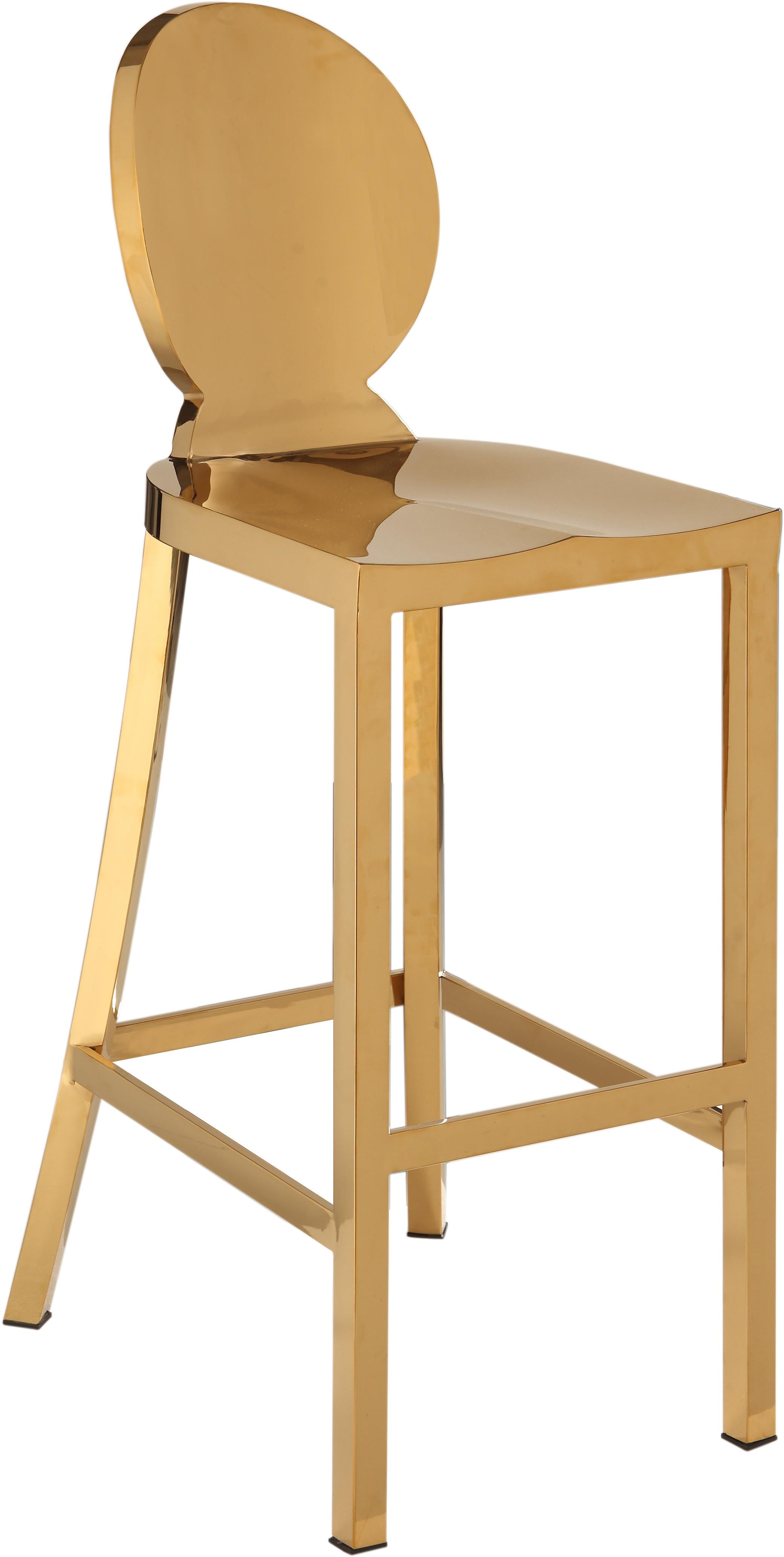 Maddox Gold Stool - Luxury Home Furniture (MI)