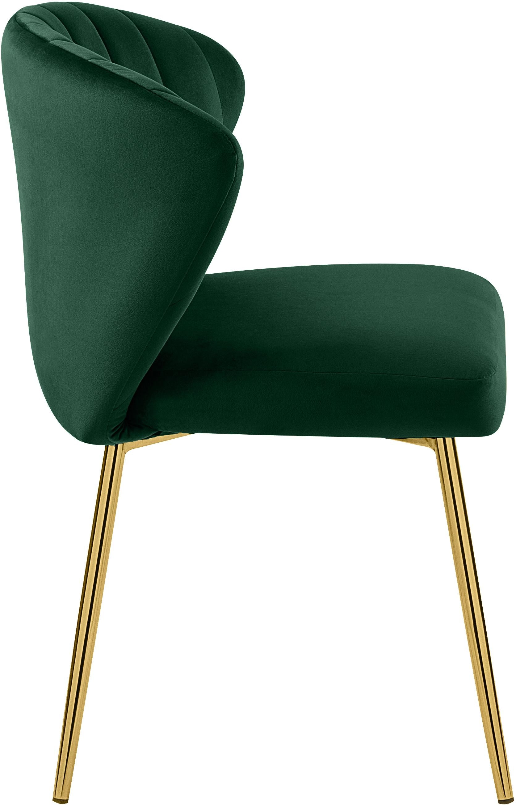 Finley Green Velvet Dining Chair - Luxury Home Furniture (MI)
