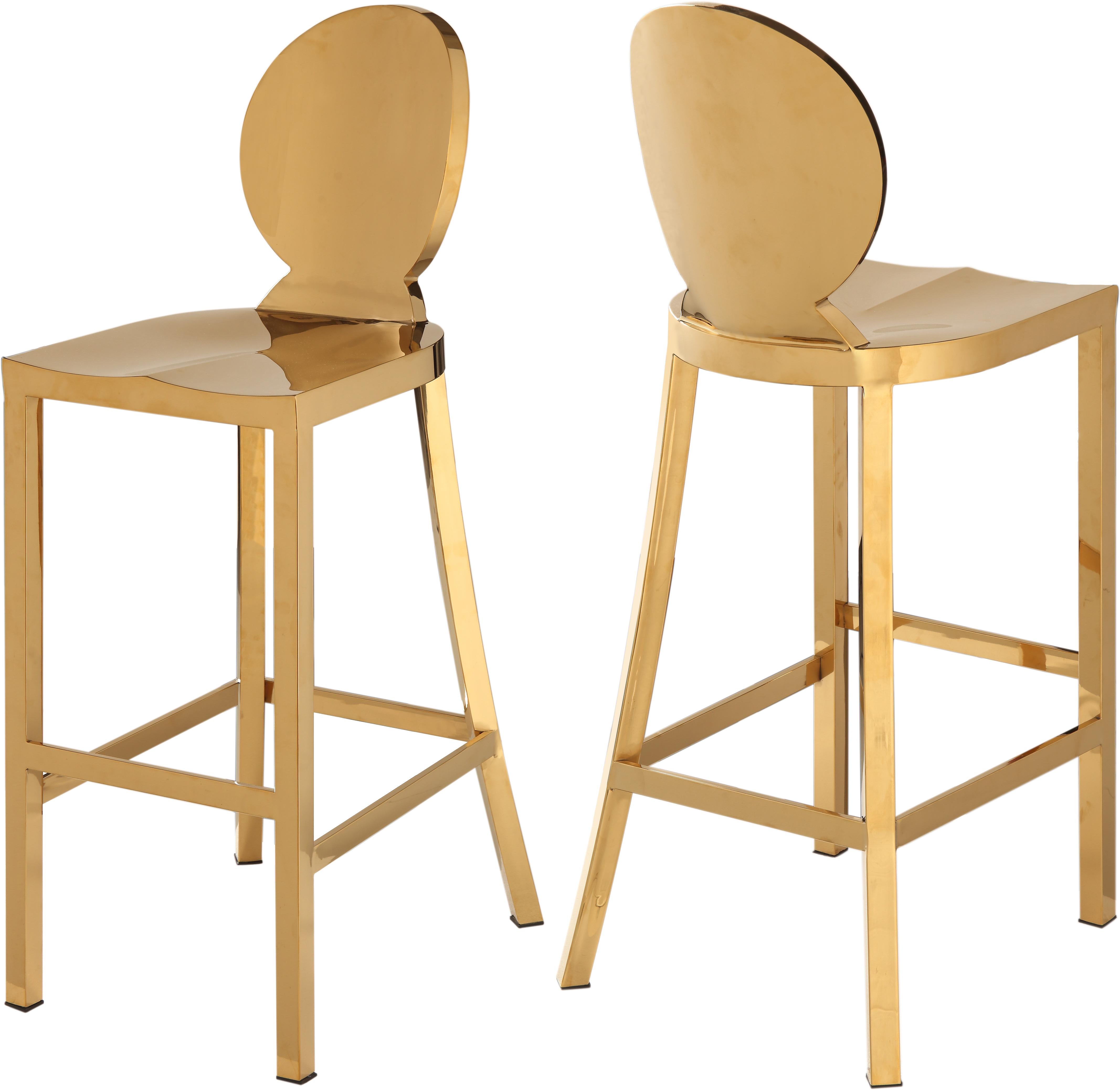 Maddox Gold Stool - Luxury Home Furniture (MI)