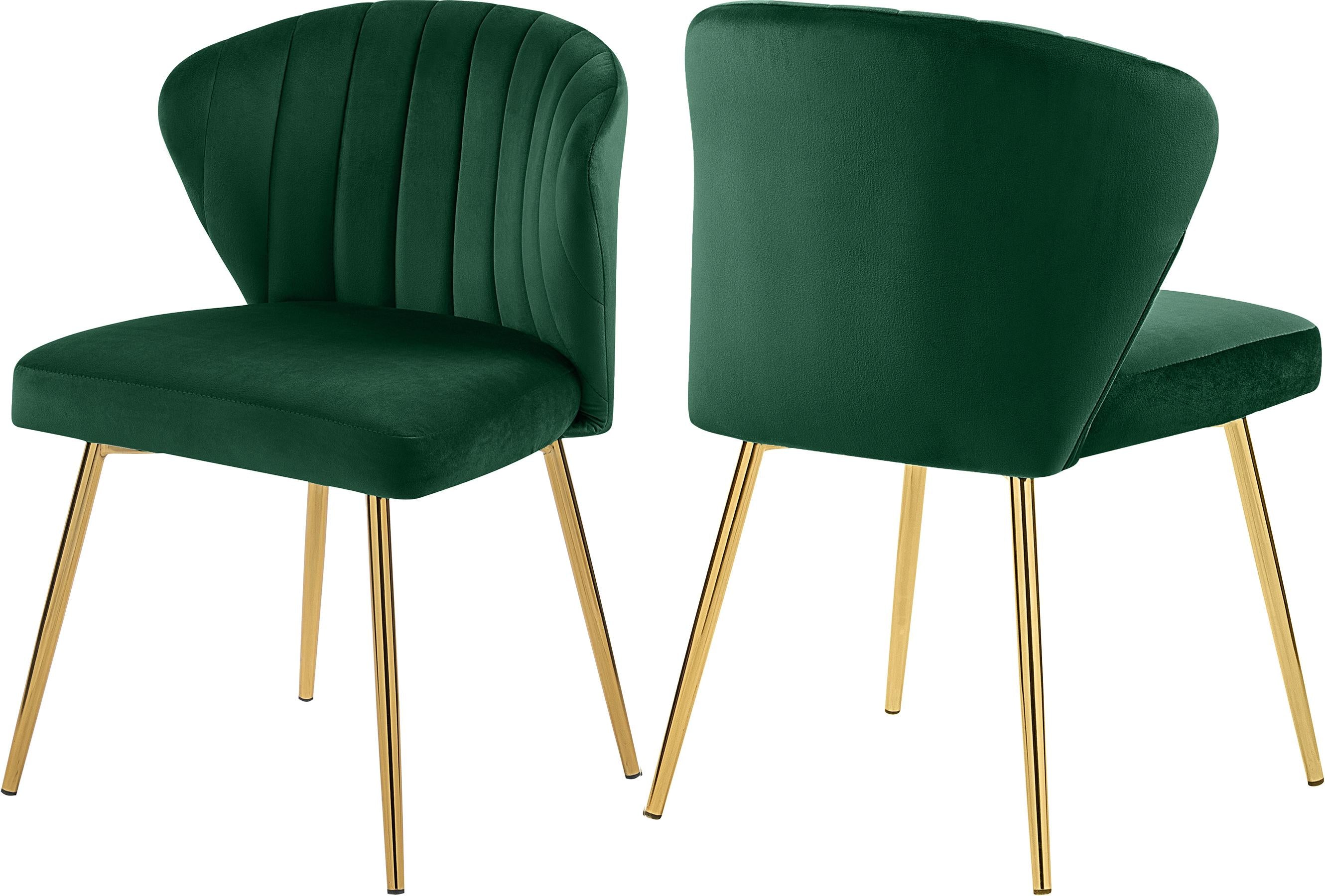 Finley Green Velvet Dining Chair - Luxury Home Furniture (MI)