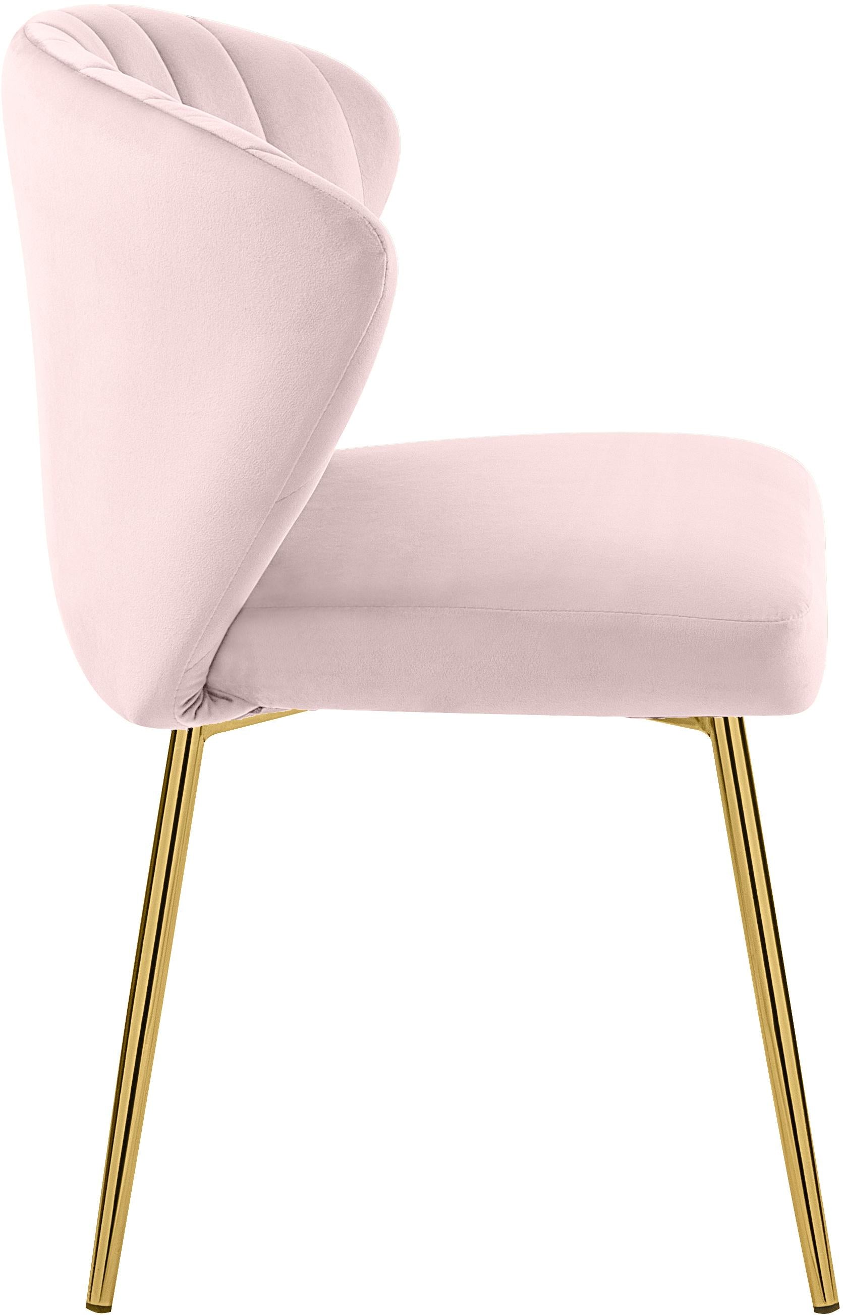 Finley Pink Velvet Dining Chair - Luxury Home Furniture (MI)