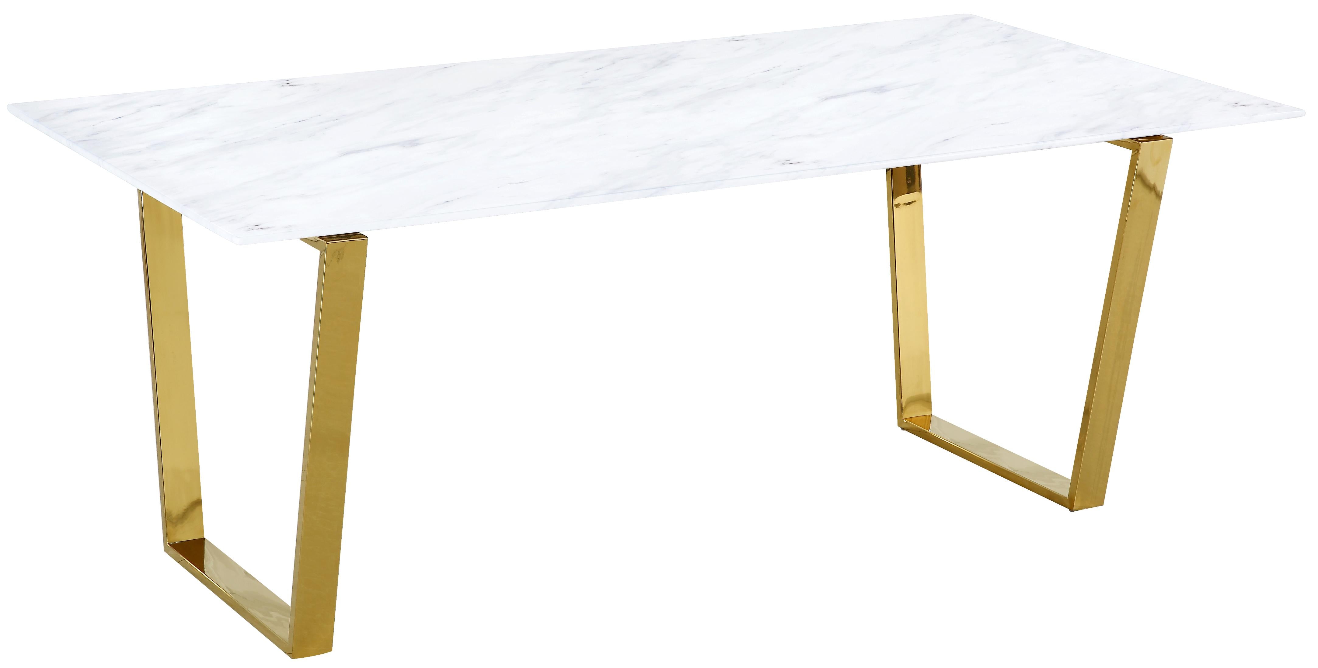 Cameron Gold Dining Table - Luxury Home Furniture (MI)