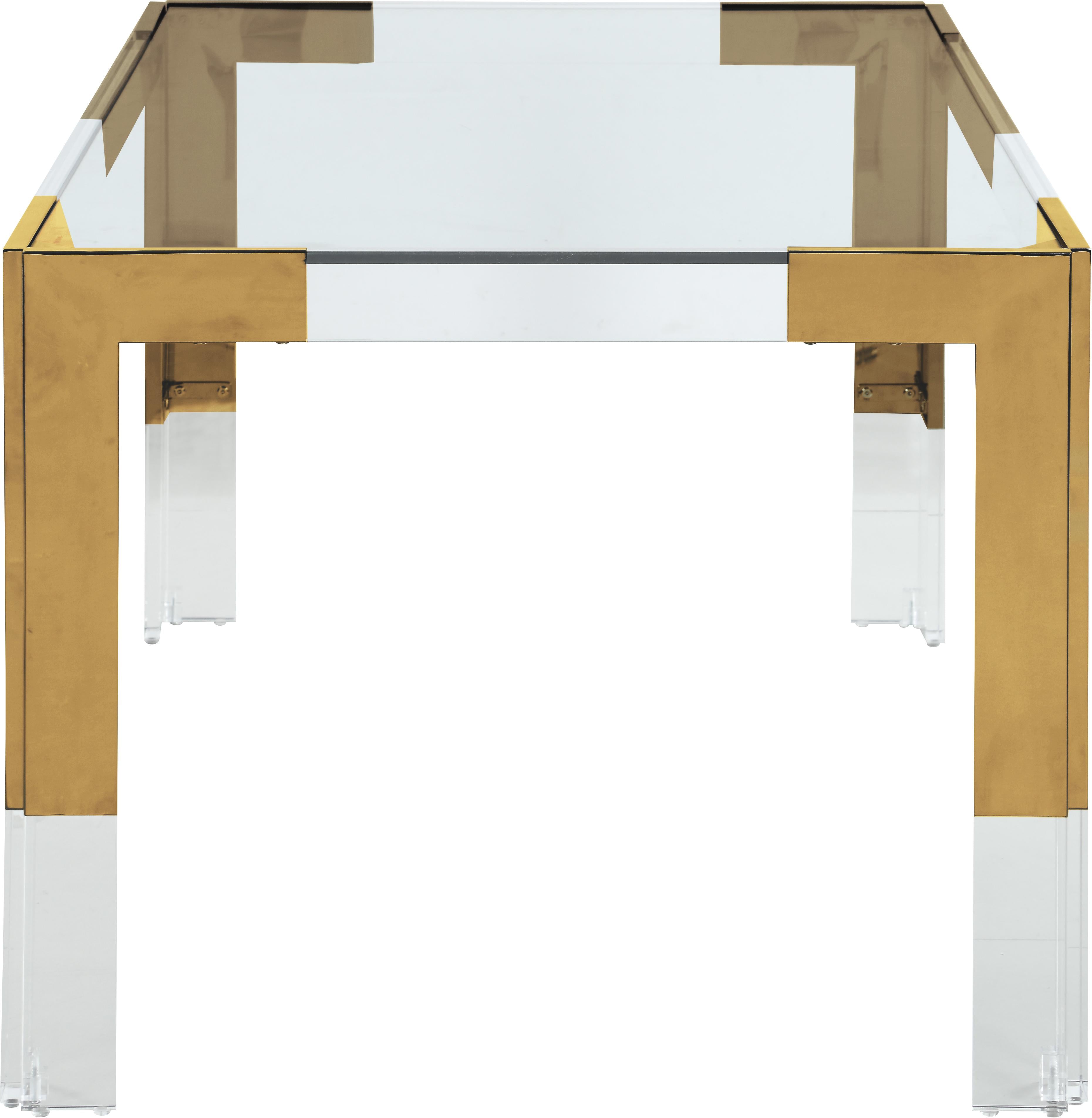 Casper Rich Gold Dining Table - Luxury Home Furniture (MI)