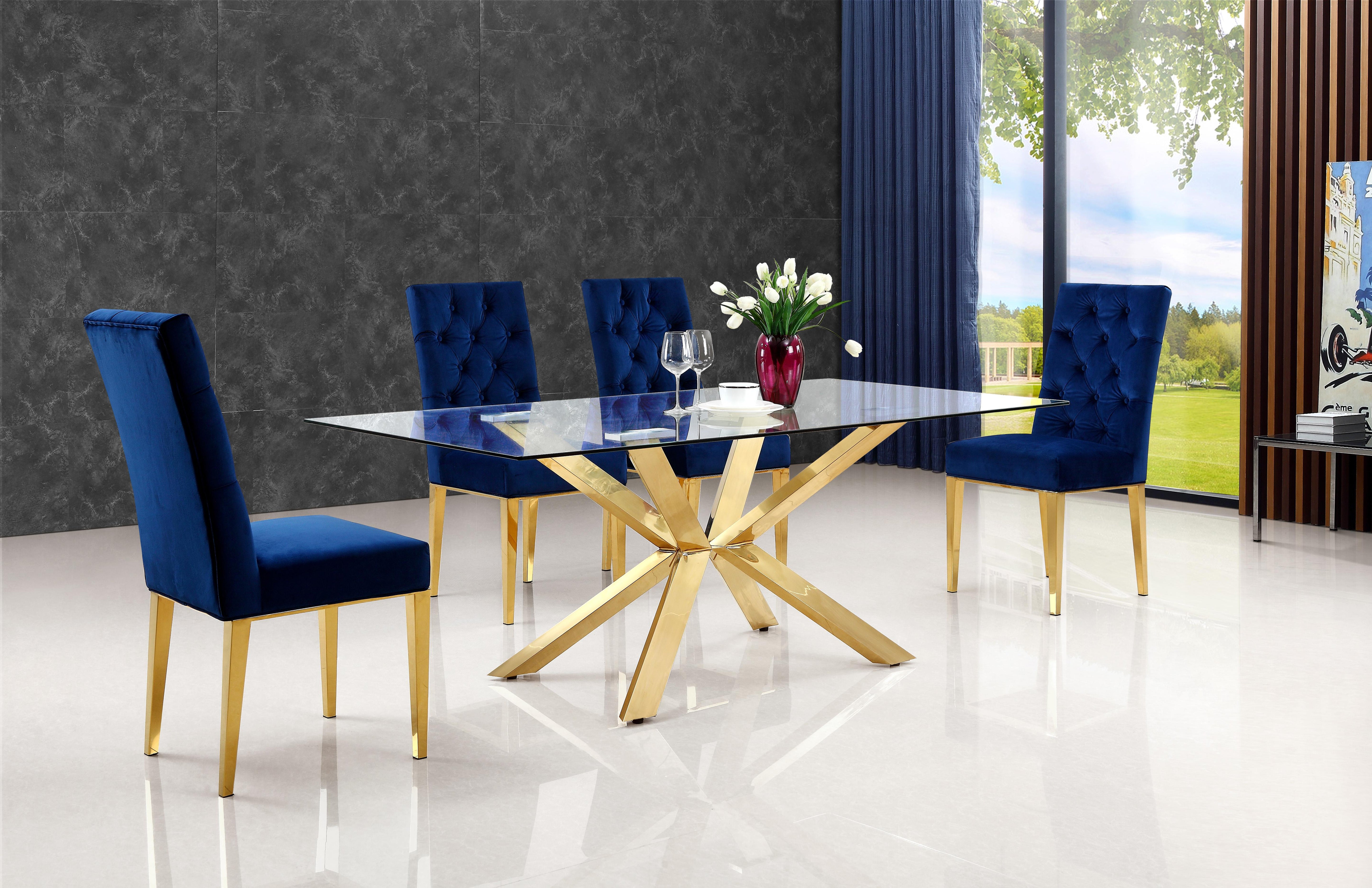 Capri Gold Dining Table - Luxury Home Furniture (MI)