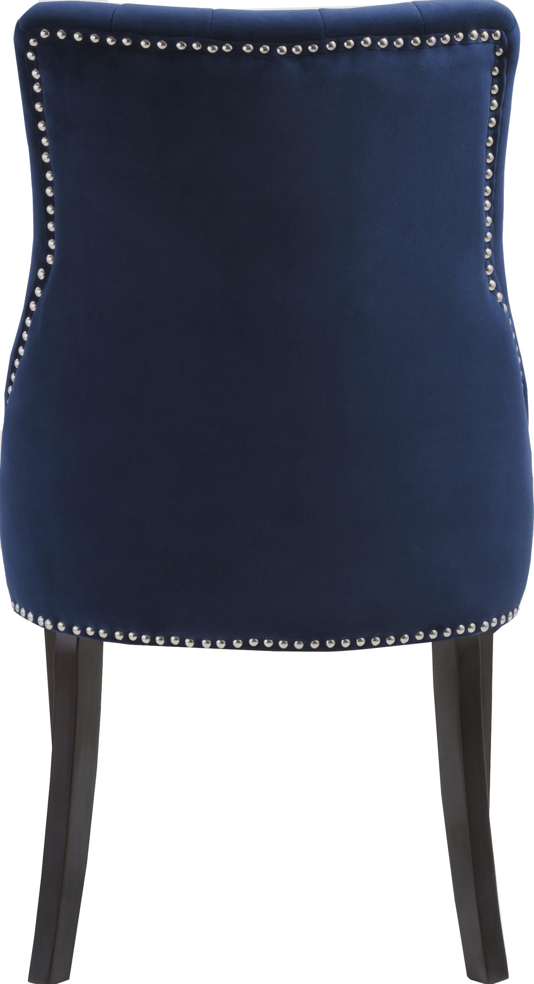Oxford Navy Velvet Dining Chair - Luxury Home Furniture (MI)