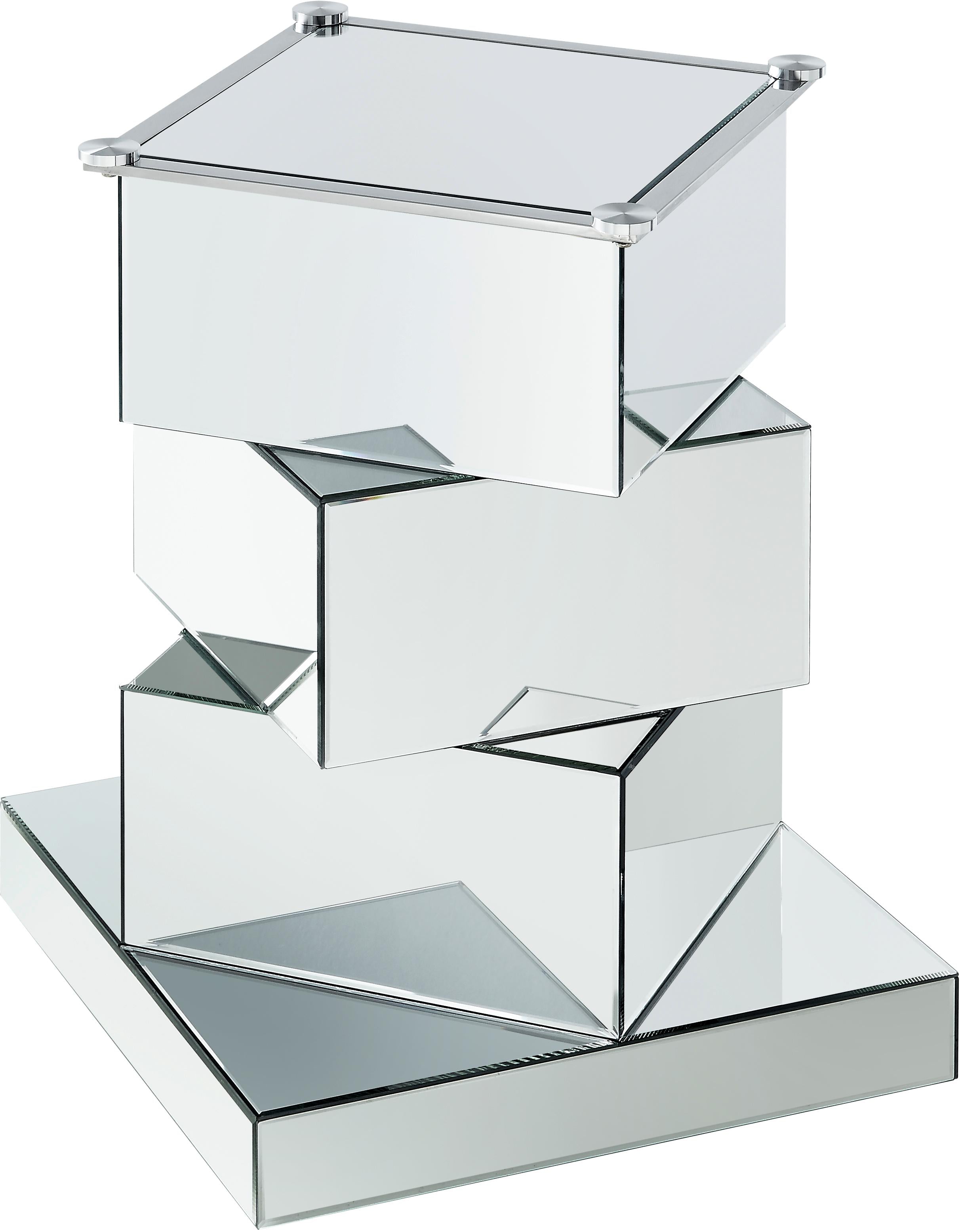 Haven Chrome Dining Table - Luxury Home Furniture (MI)