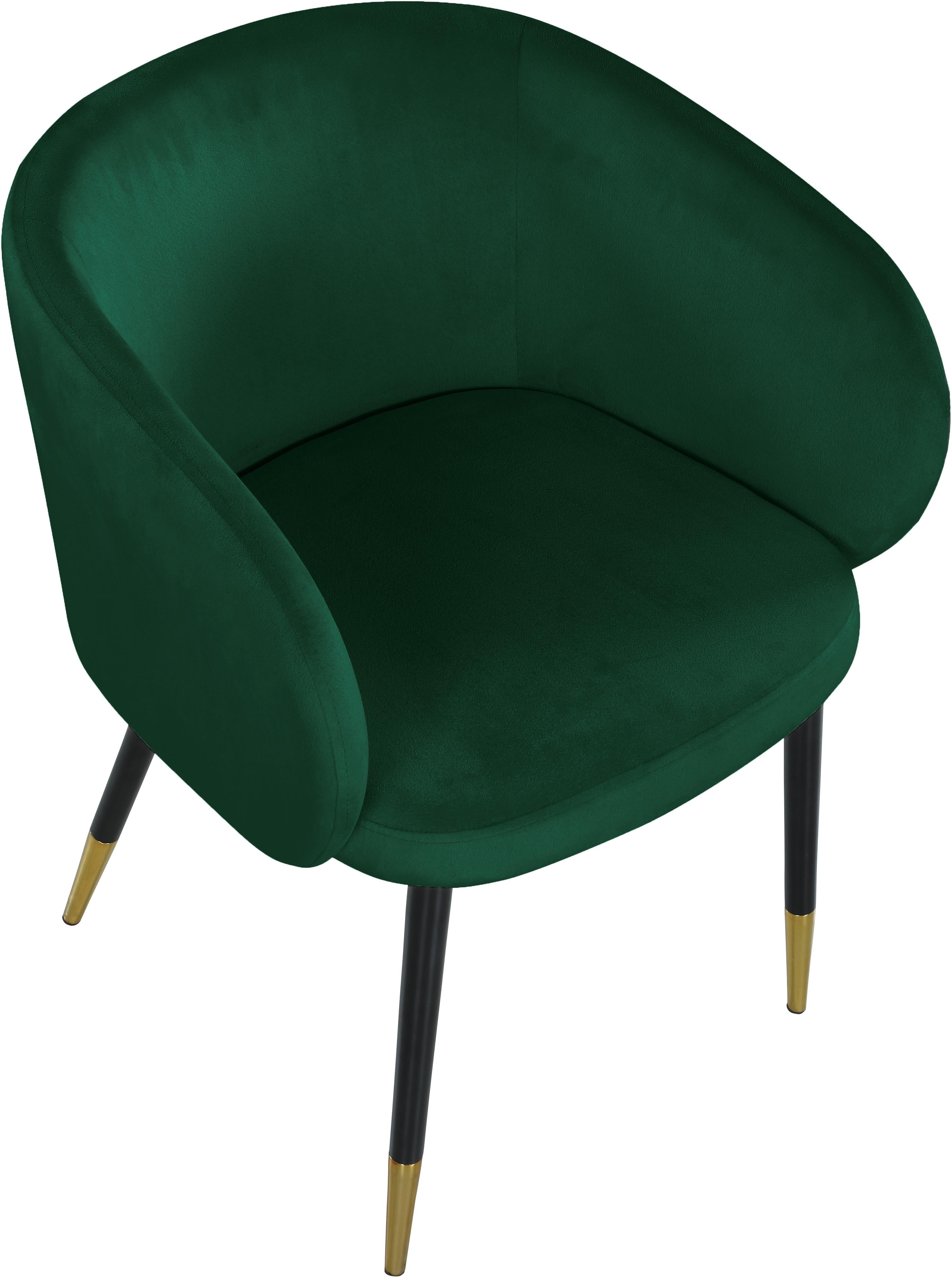 Louise Green Velvet Dining Chair - Luxury Home Furniture (MI)
