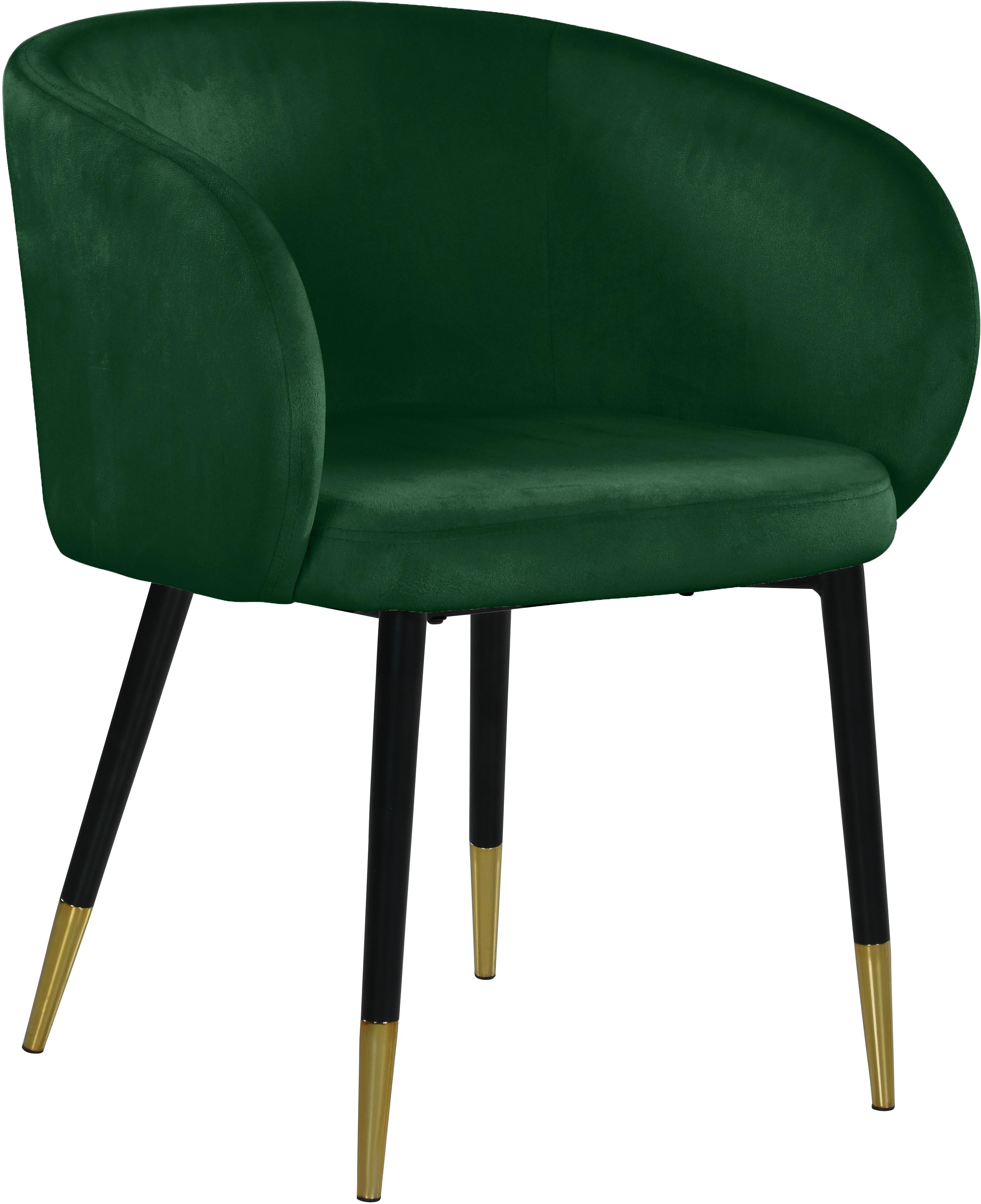 Louise Green Velvet Dining Chair - Luxury Home Furniture (MI)