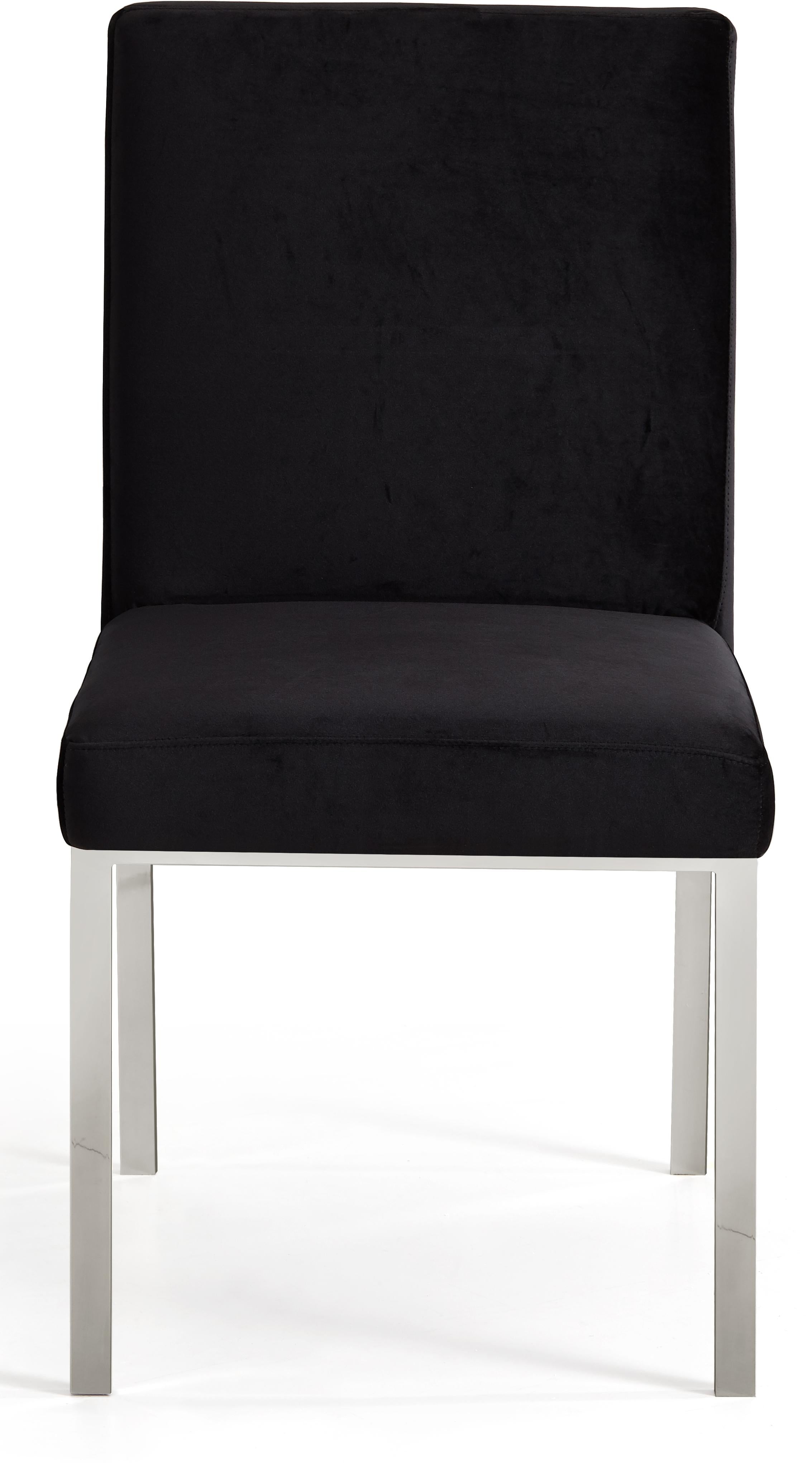 Opal Black Velvet Dining Chair - Luxury Home Furniture (MI)