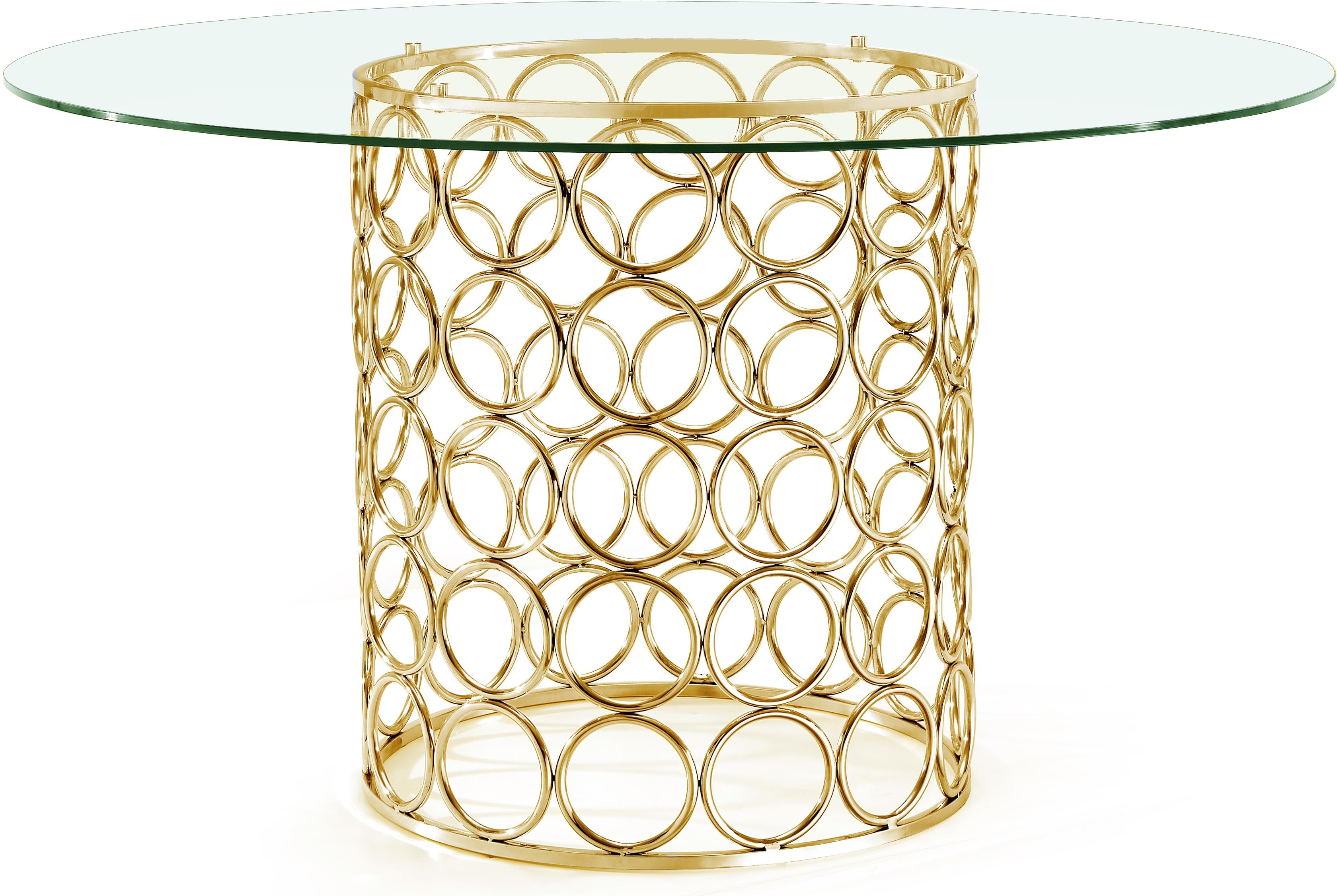 Opal Gold Dining Table - Luxury Home Furniture (MI)