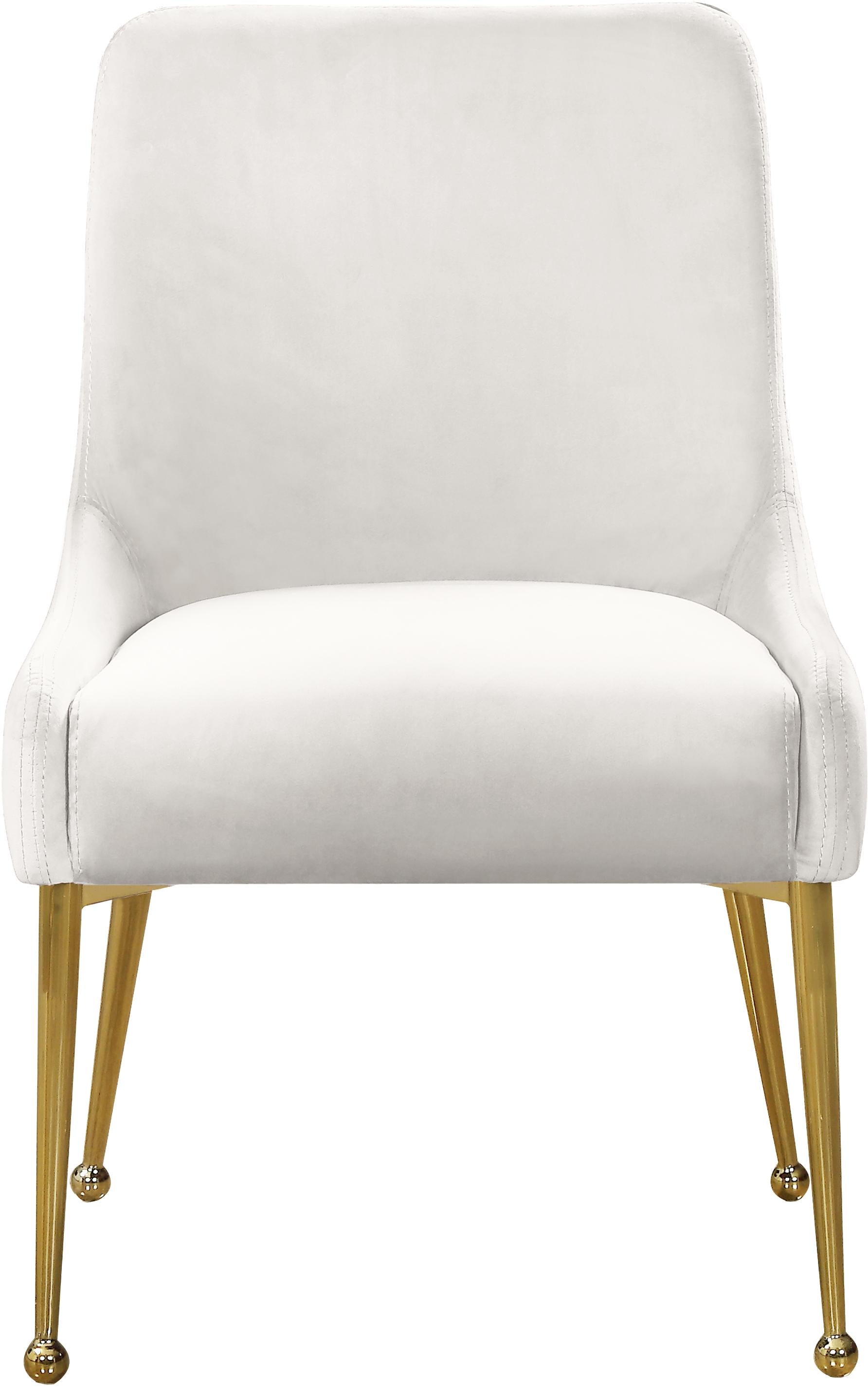 Owen Cream Velvet Dining Chair - Luxury Home Furniture (MI)