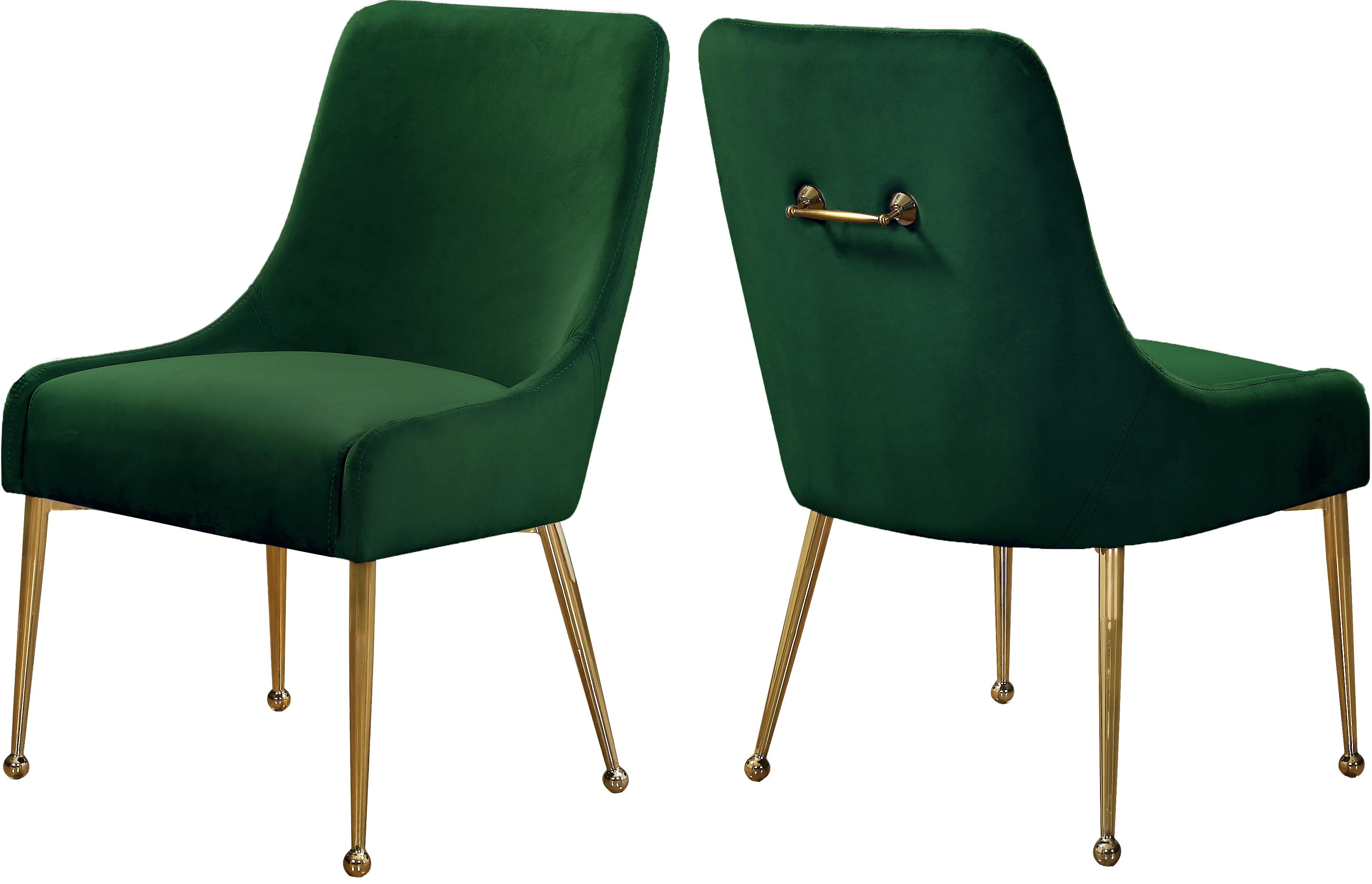 Owen Green Velvet Dining Chair - Luxury Home Furniture (MI)