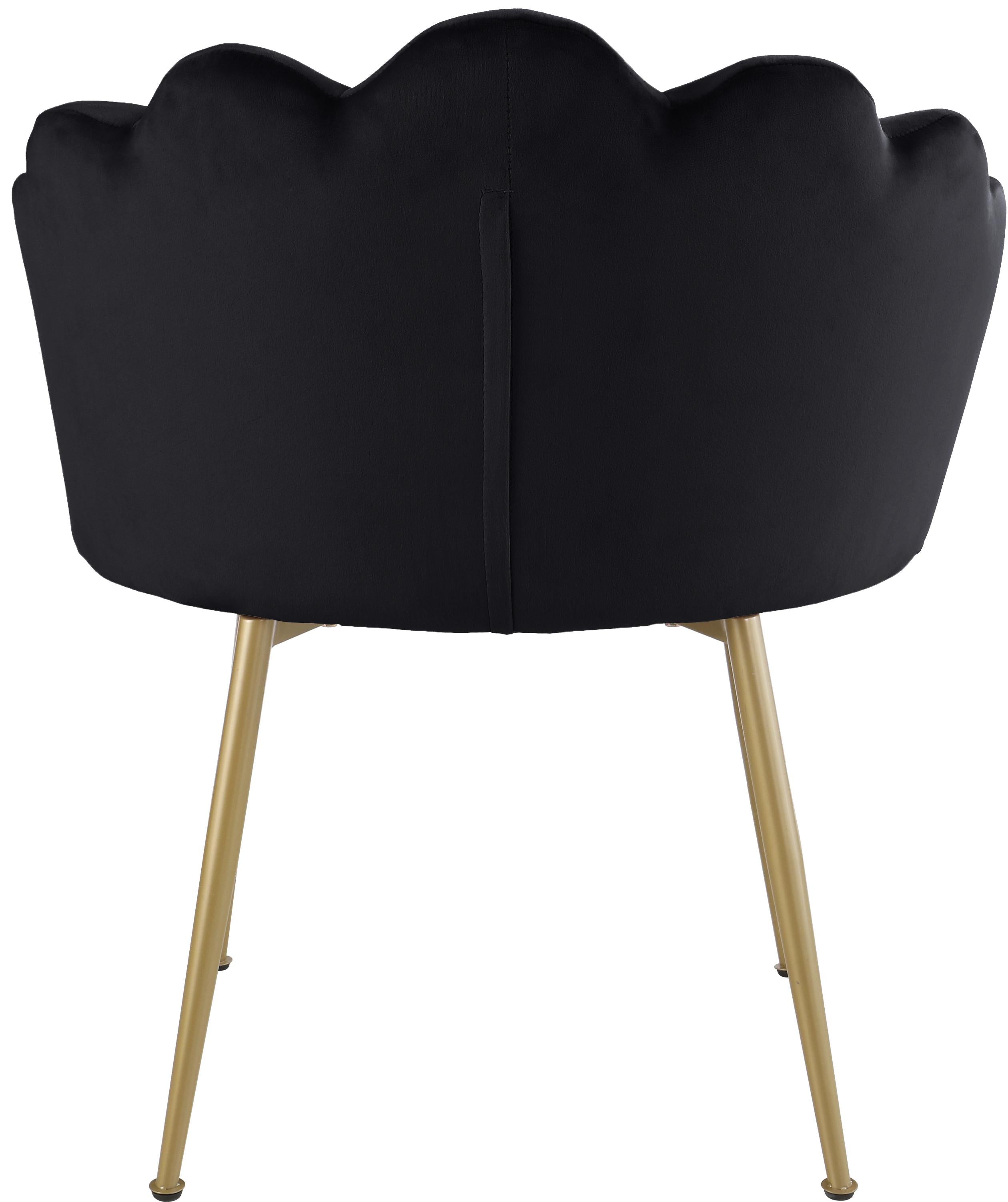 Claire Black Velvet Dining Chair - Luxury Home Furniture (MI)