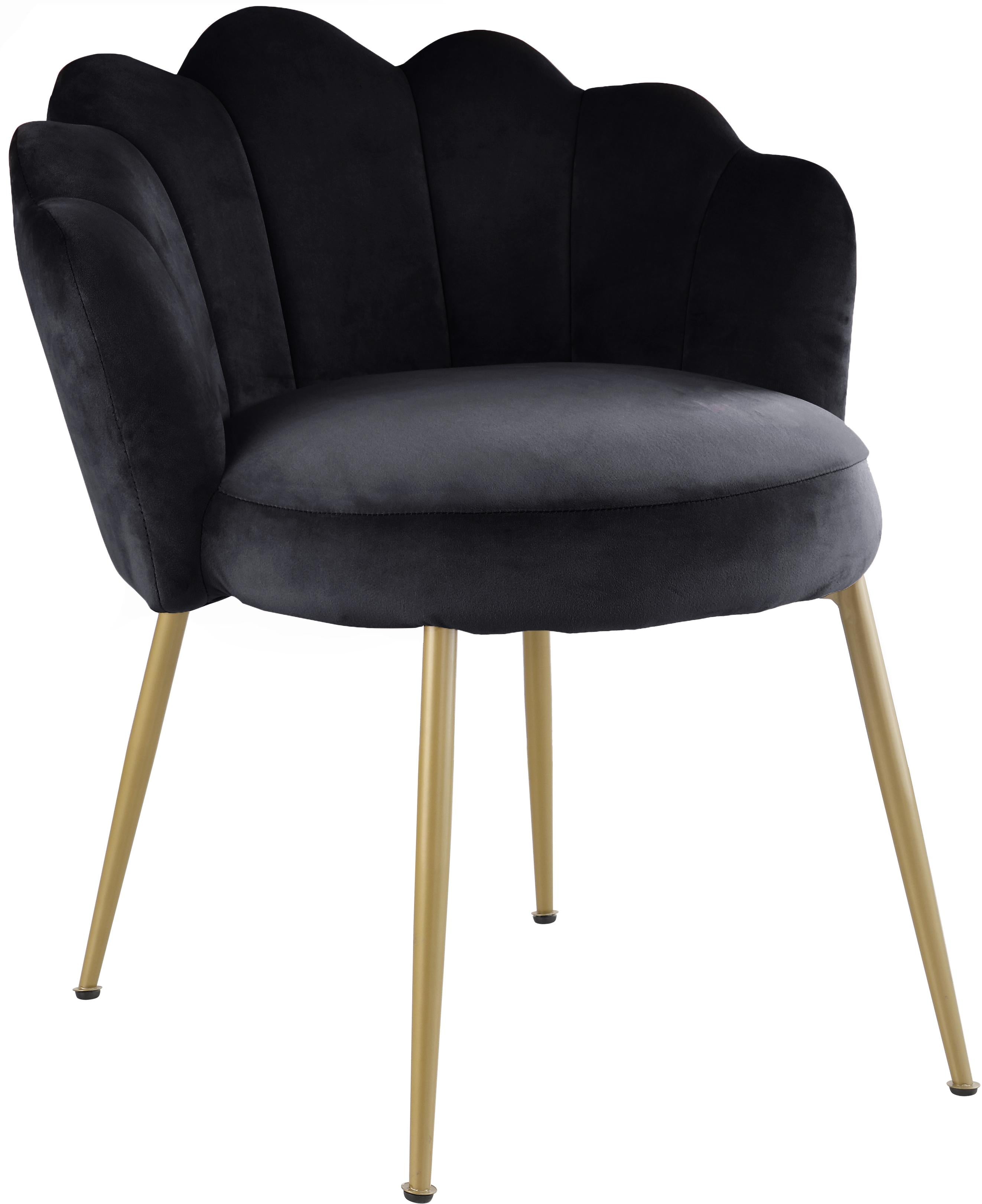 Claire Black Velvet Dining Chair - Luxury Home Furniture (MI)
