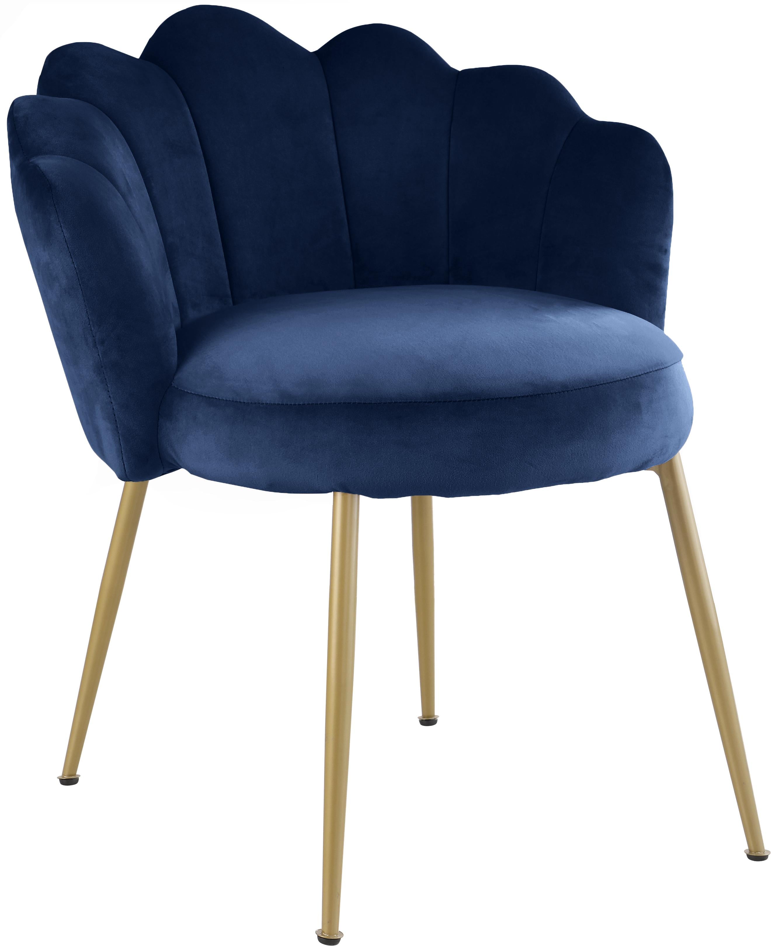Claire Navy Velvet Dining Chair - Luxury Home Furniture (MI)