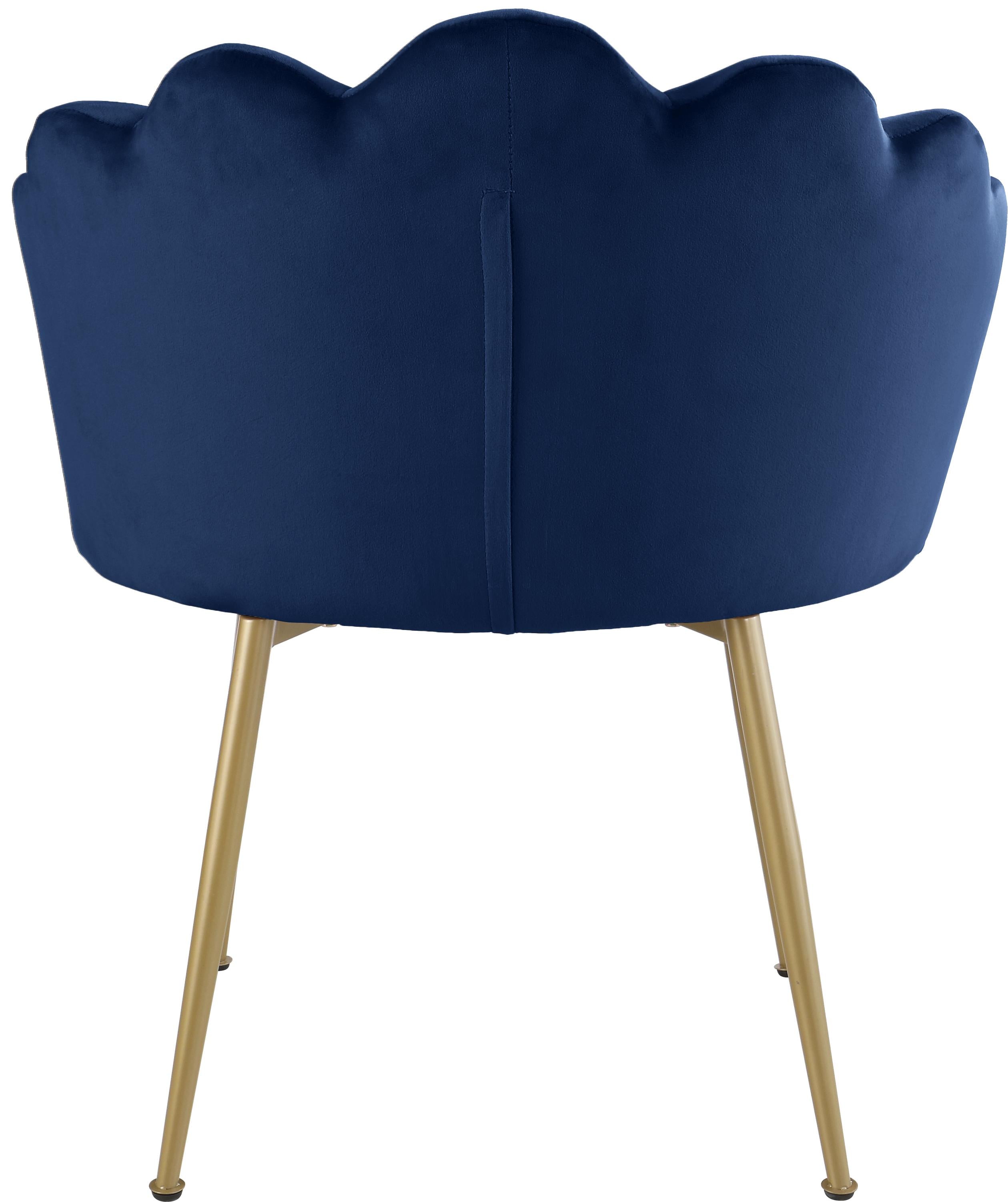 Claire Navy Velvet Dining Chair - Luxury Home Furniture (MI)
