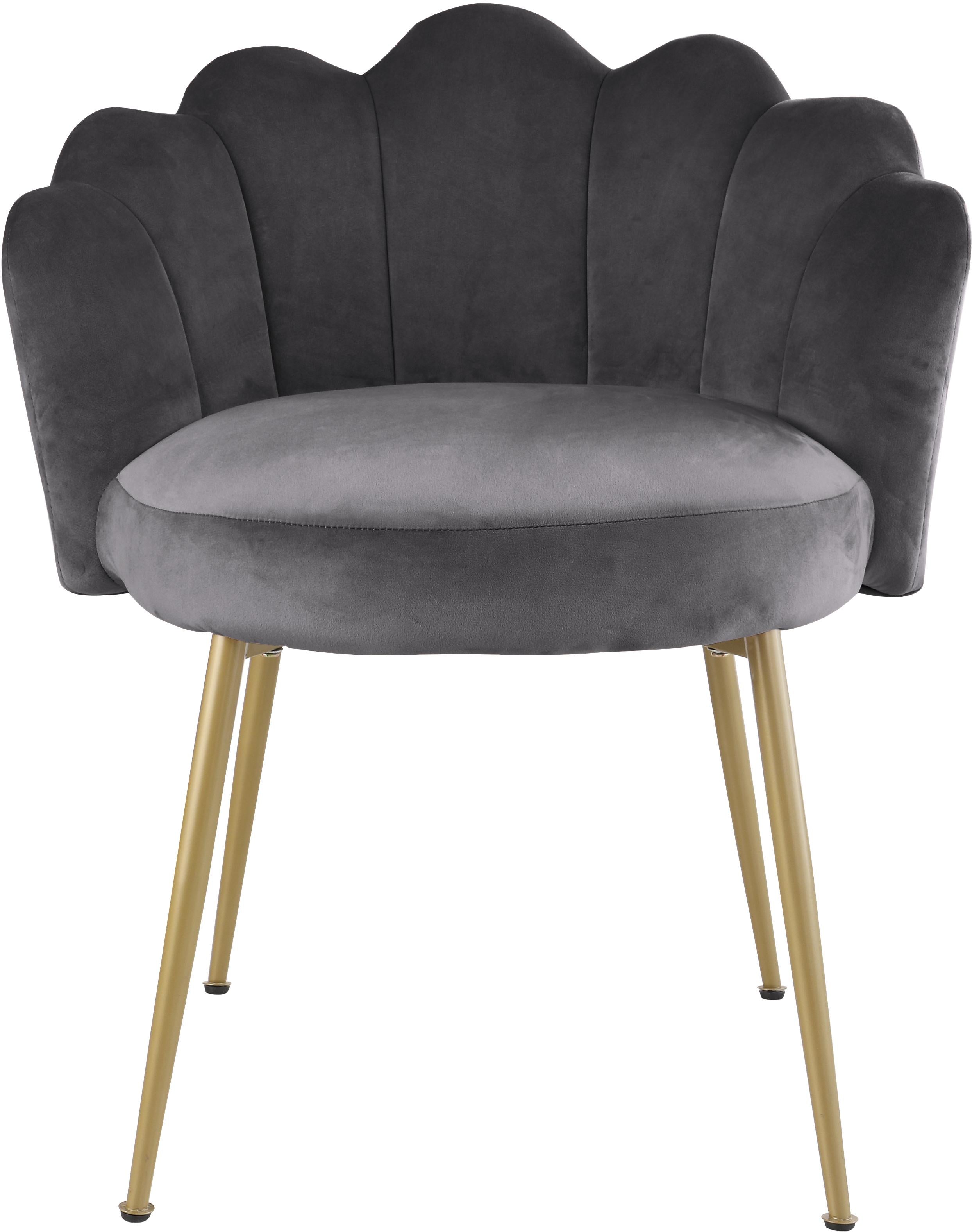 Claire Grey Velvet Dining Chair - Luxury Home Furniture (MI)