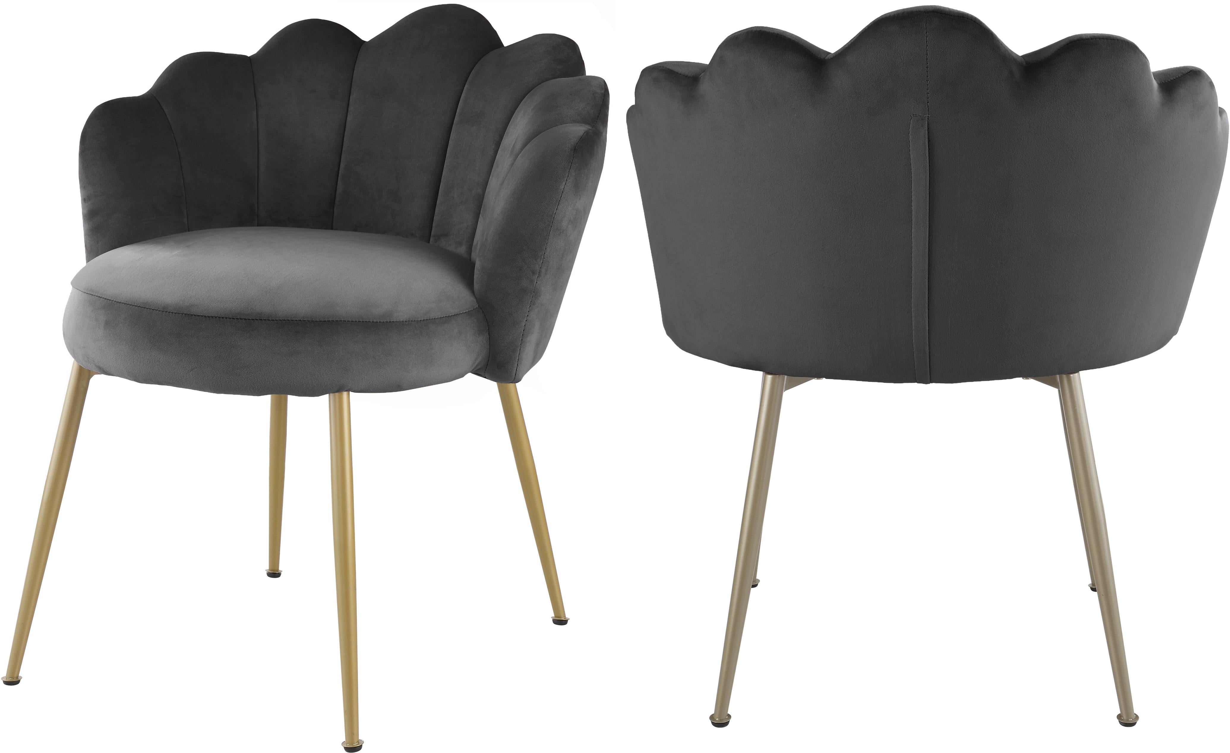 Claire Grey Velvet Dining Chair - Luxury Home Furniture (MI)