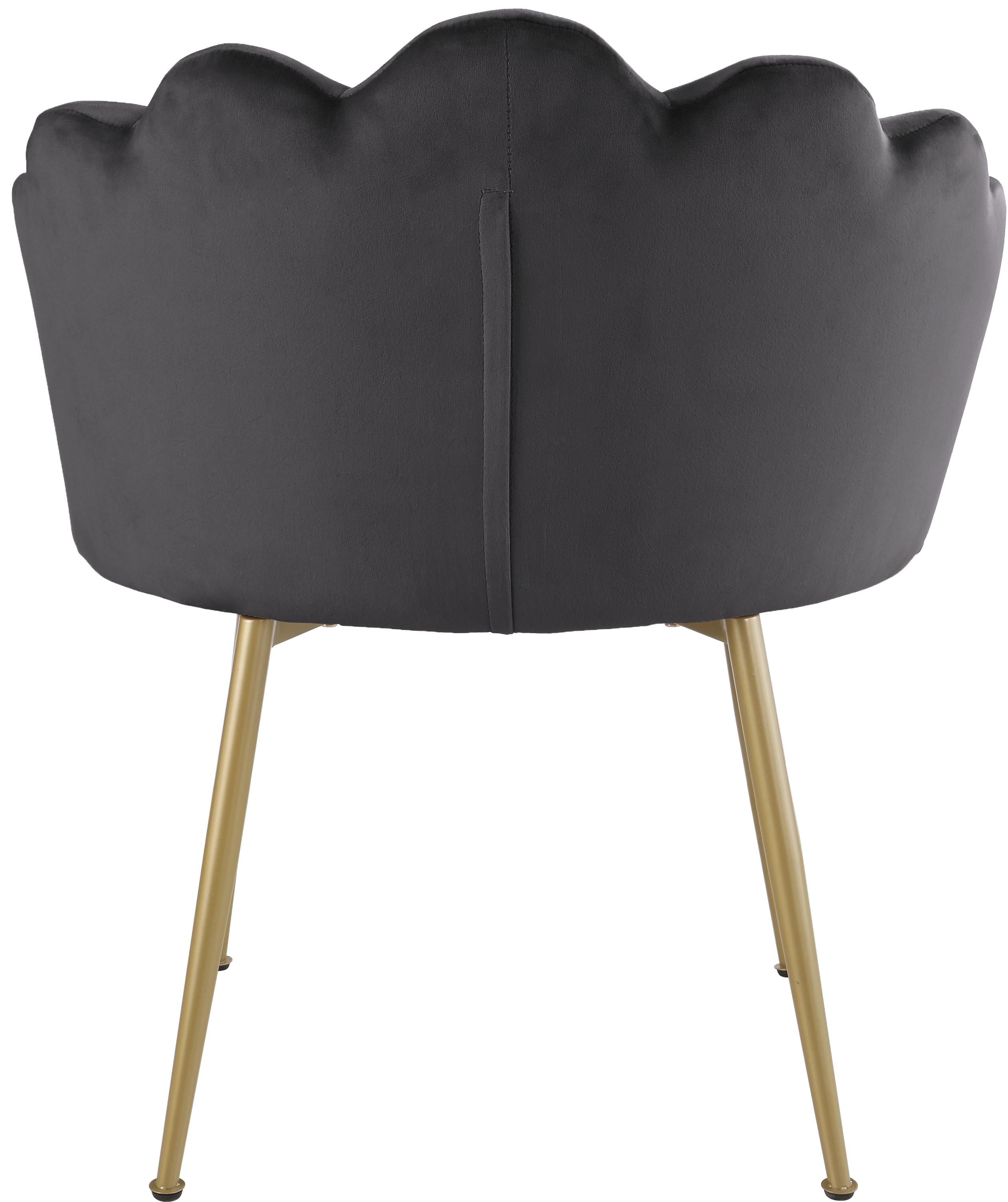Claire Grey Velvet Dining Chair - Luxury Home Furniture (MI)