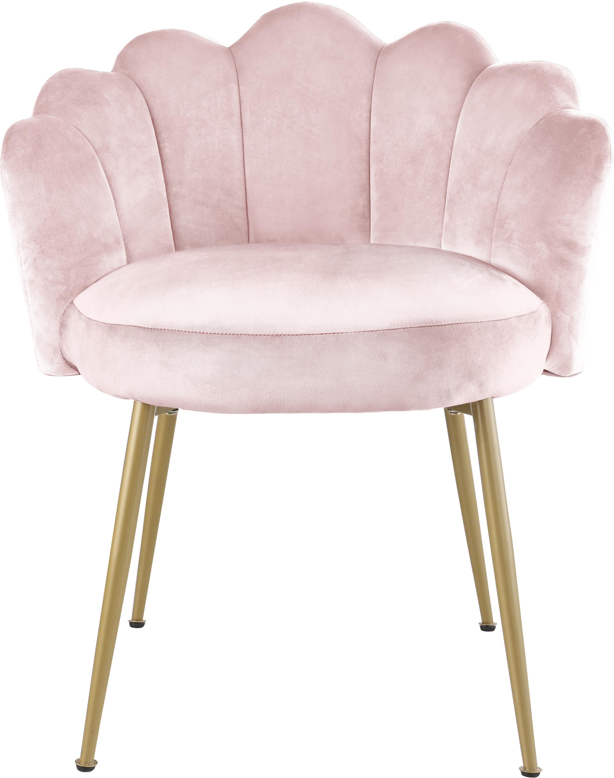 Claire Pink Velvet Dining Chair - Luxury Home Furniture (MI)