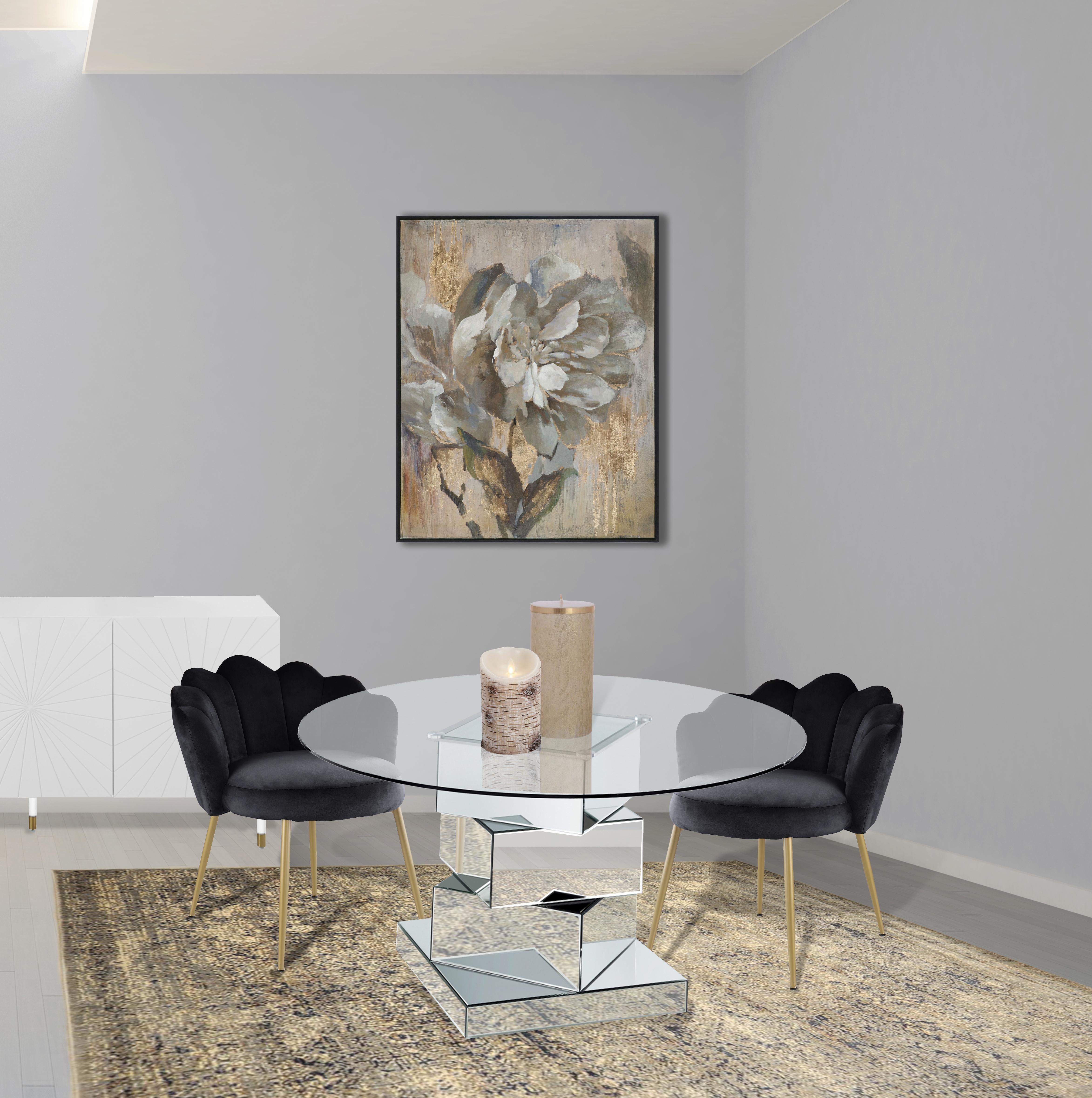 Claire Black Velvet Dining Chair - Luxury Home Furniture (MI)