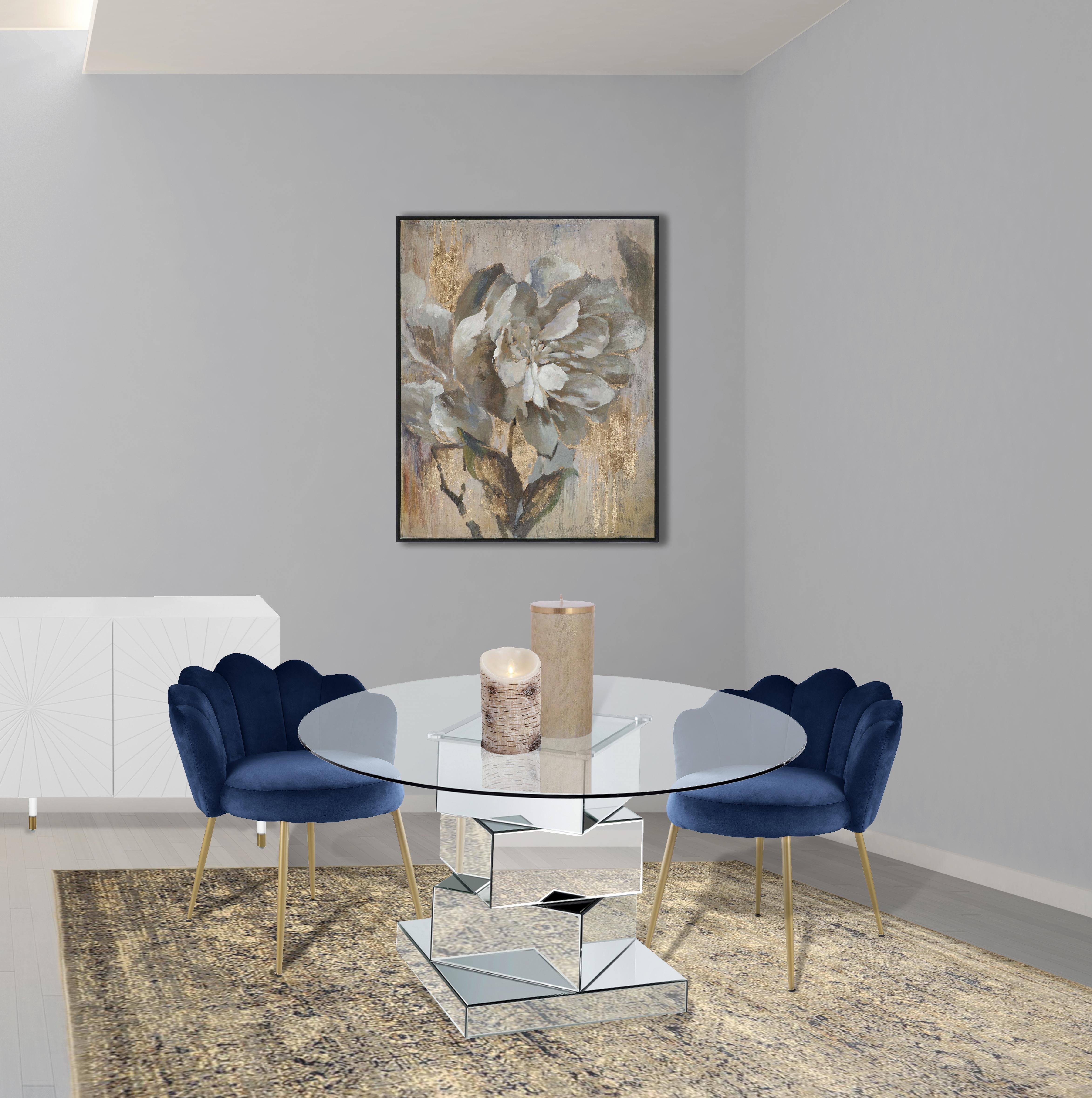 Claire Navy Velvet Dining Chair - Luxury Home Furniture (MI)