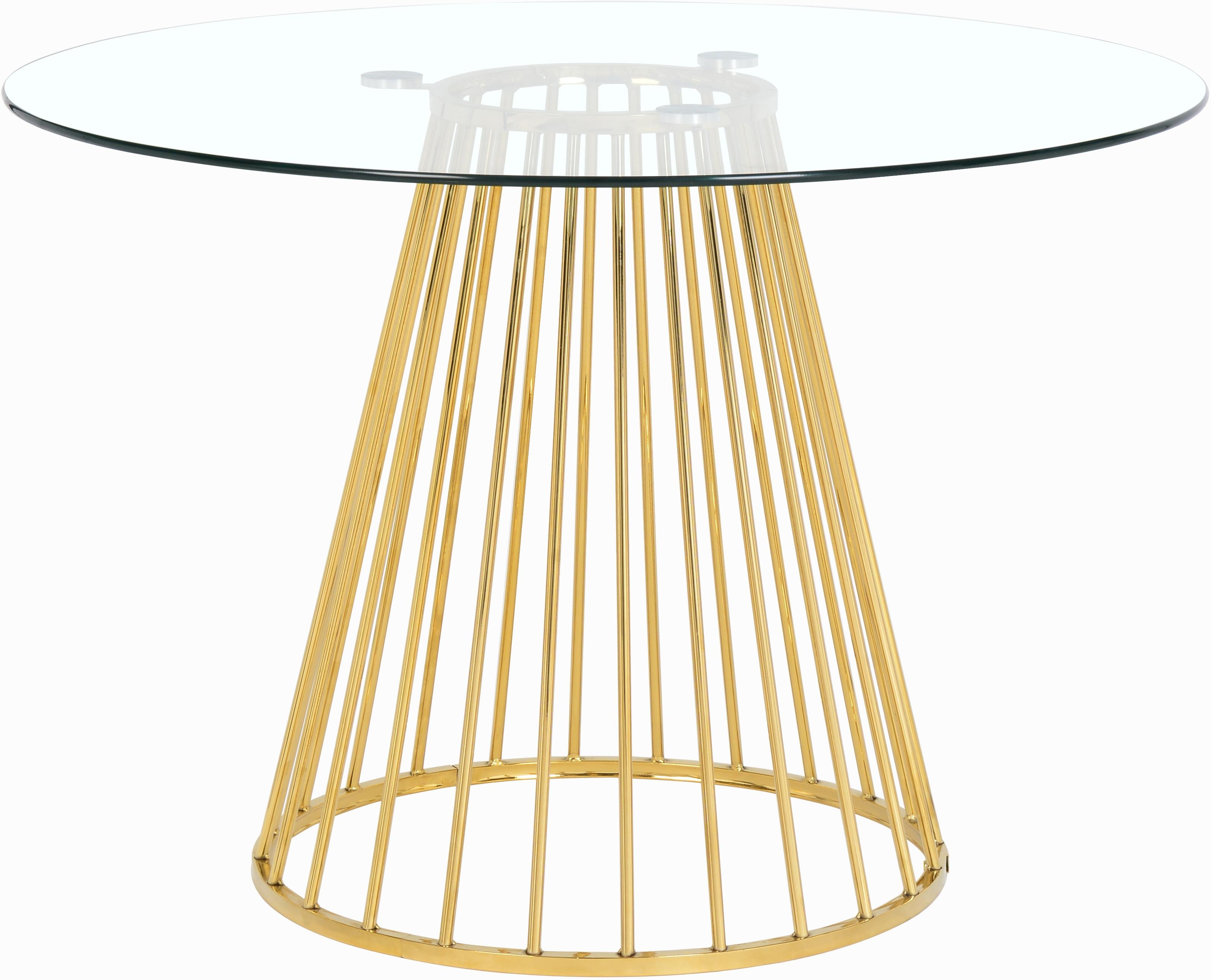 Gio Gold Dining Table - Luxury Home Furniture (MI)