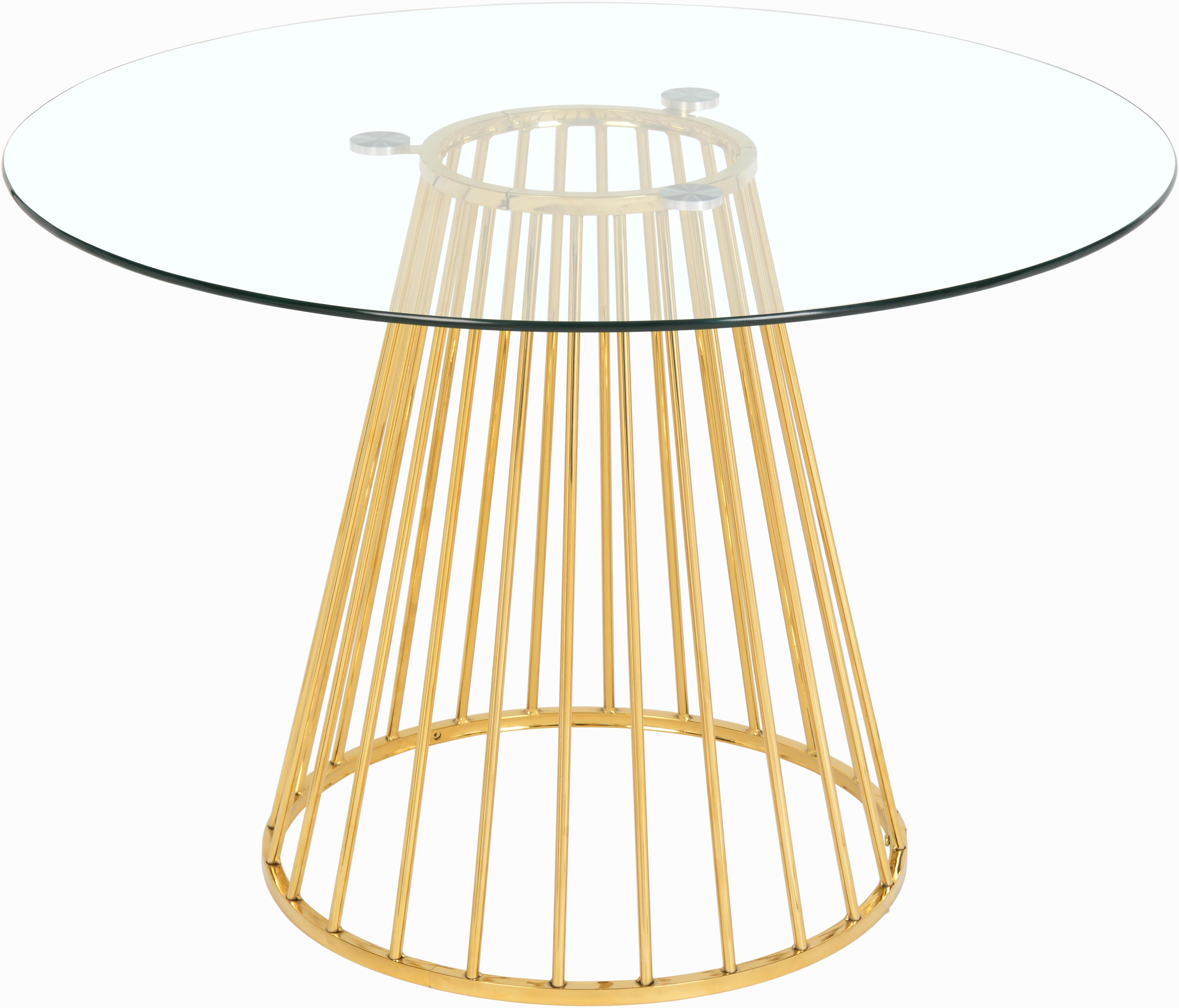 Gio Gold Dining Table - Luxury Home Furniture (MI)