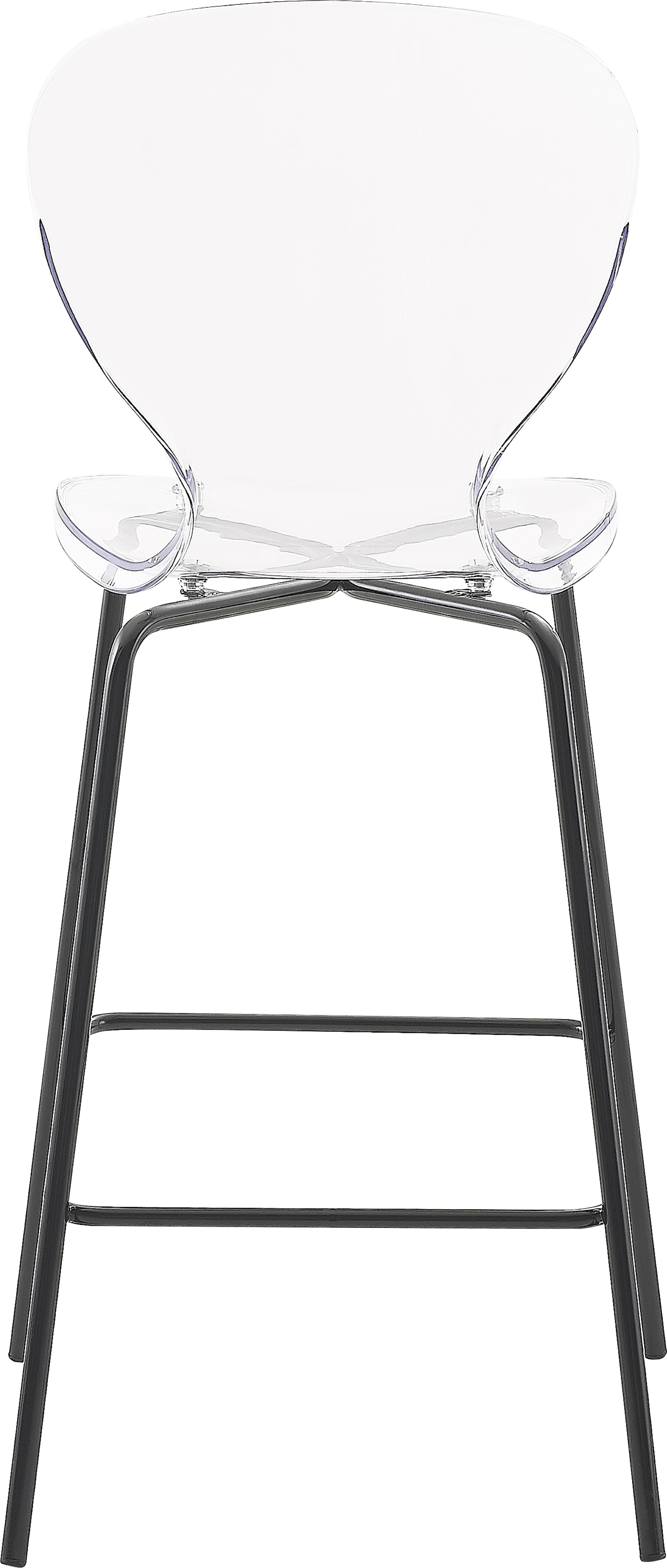 Clarion Matte Black Stool - Luxury Home Furniture (MI)