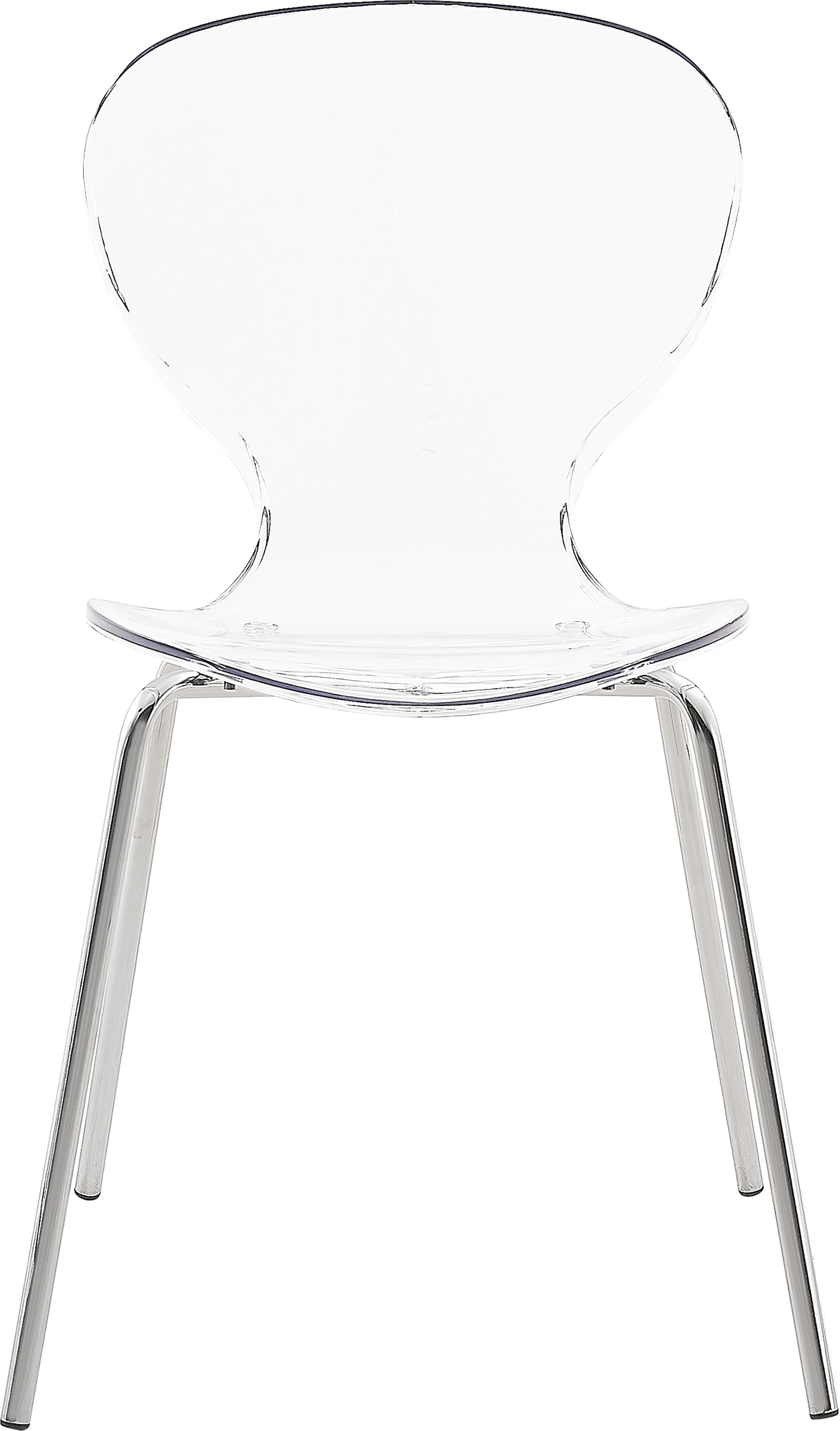 Clarion Chrome Dining Chair - Luxury Home Furniture (MI)