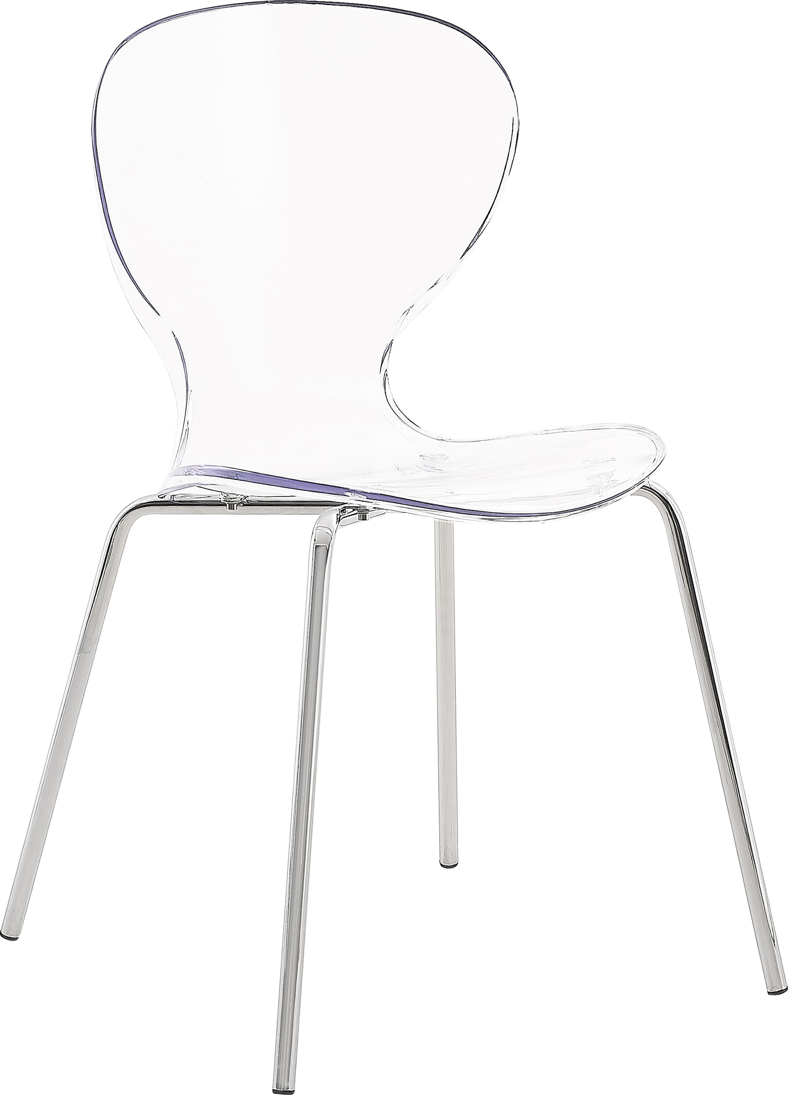 Clarion Chrome Dining Chair - Luxury Home Furniture (MI)