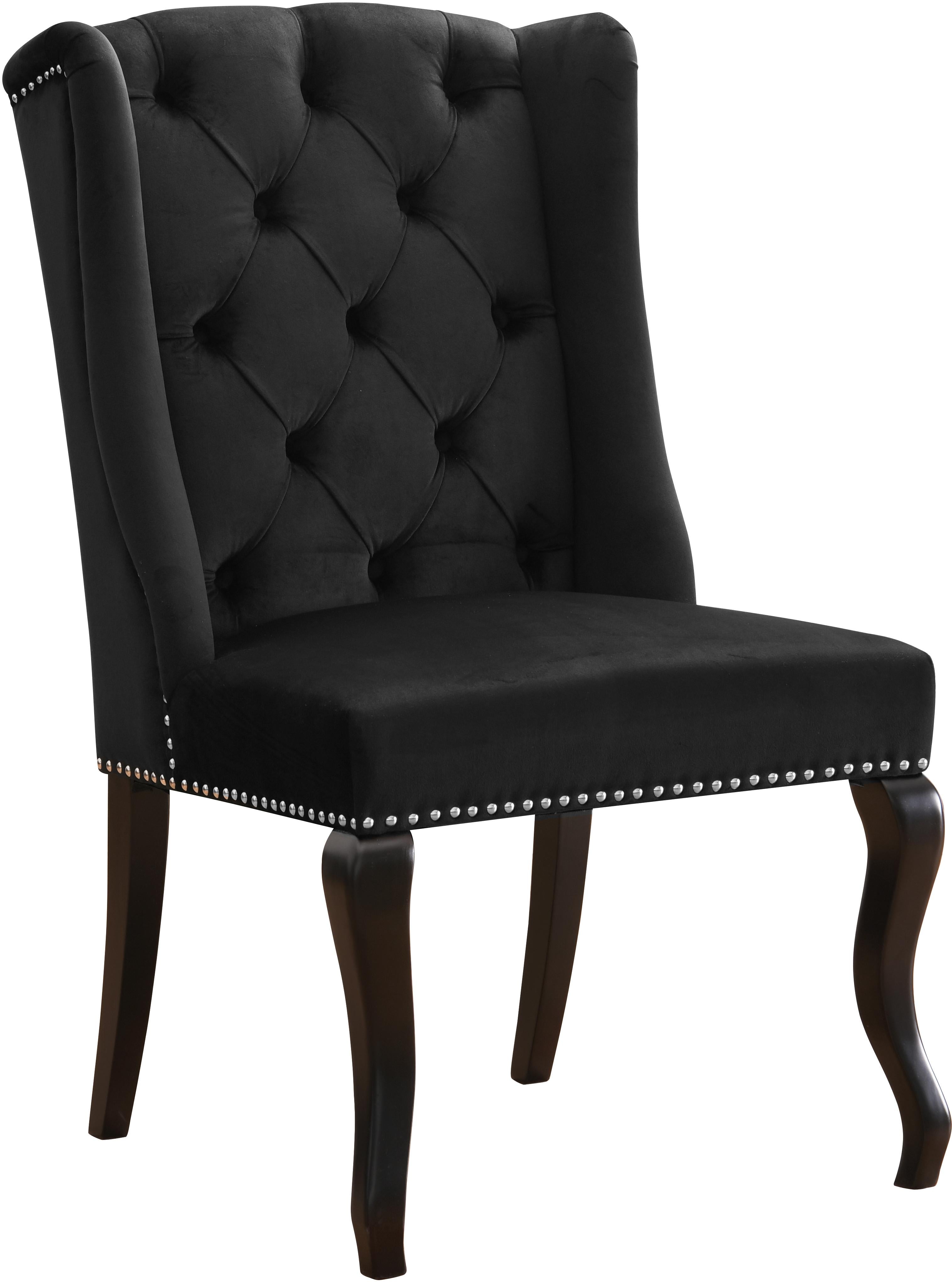 Suri Black Velvet Dining Chair - Luxury Home Furniture (MI)