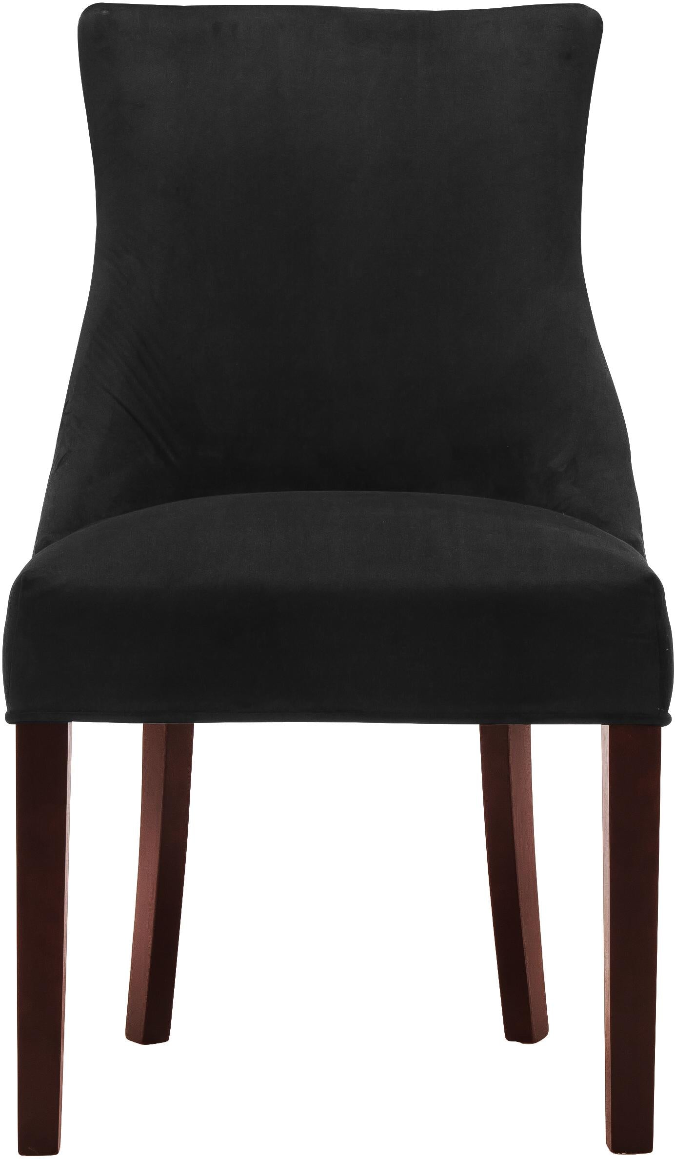Hannah Black Velvet Dining Chair - Luxury Home Furniture (MI)