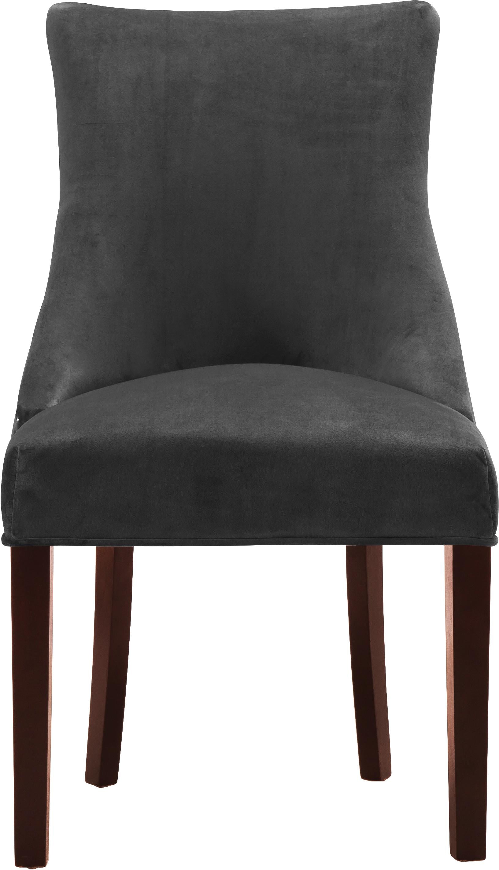 Hannah Grey Velvet Dining Chair - Luxury Home Furniture (MI)