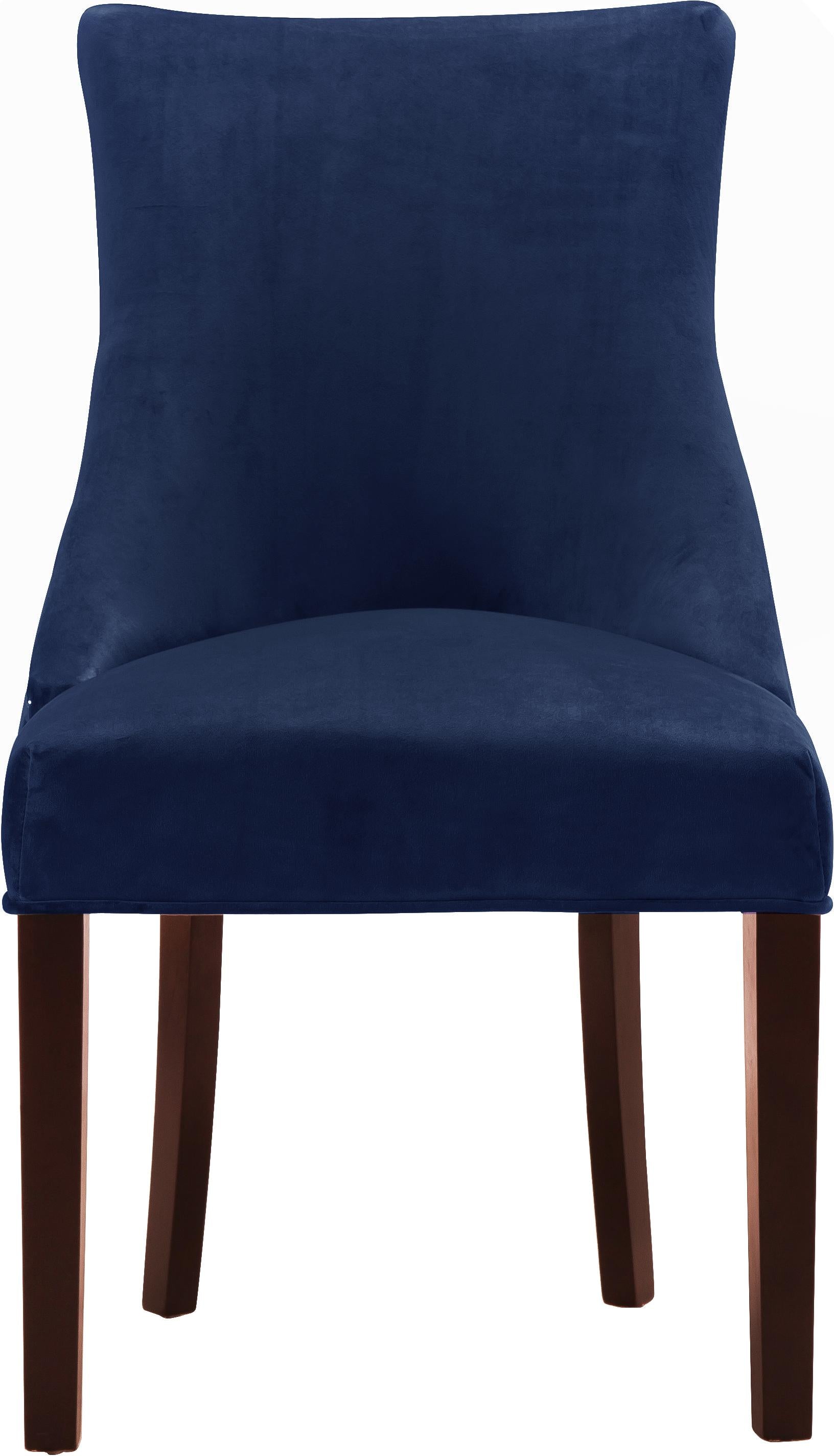 Hannah Navy Velvet Dining Chair - Luxury Home Furniture (MI)