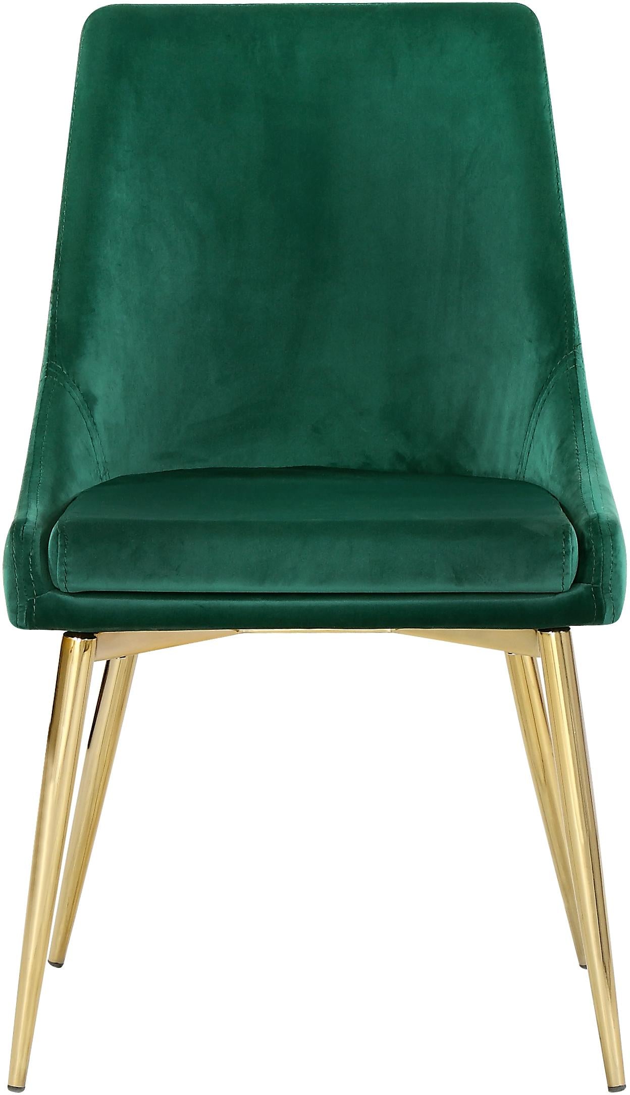 Karina Green Velvet Dining Chair - Luxury Home Furniture (MI)