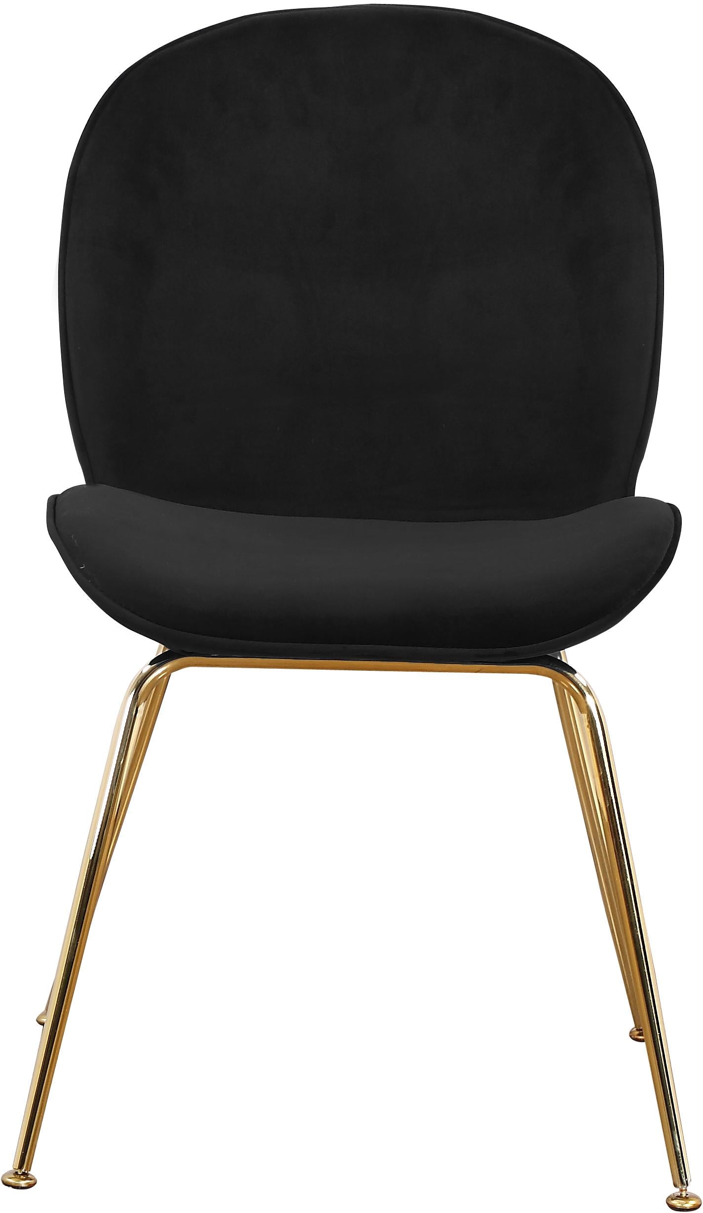 Paris Black Velvet Dining Chair - Luxury Home Furniture (MI)