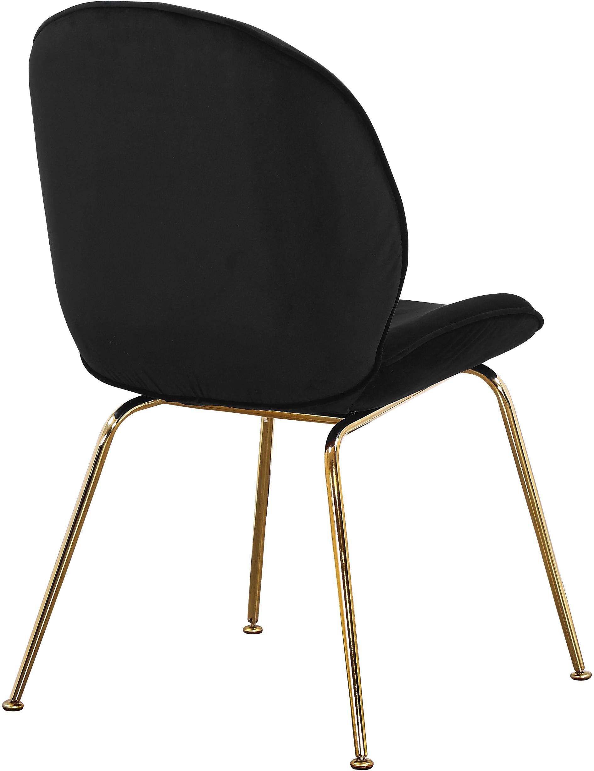 Paris Black Velvet Dining Chair - Luxury Home Furniture (MI)