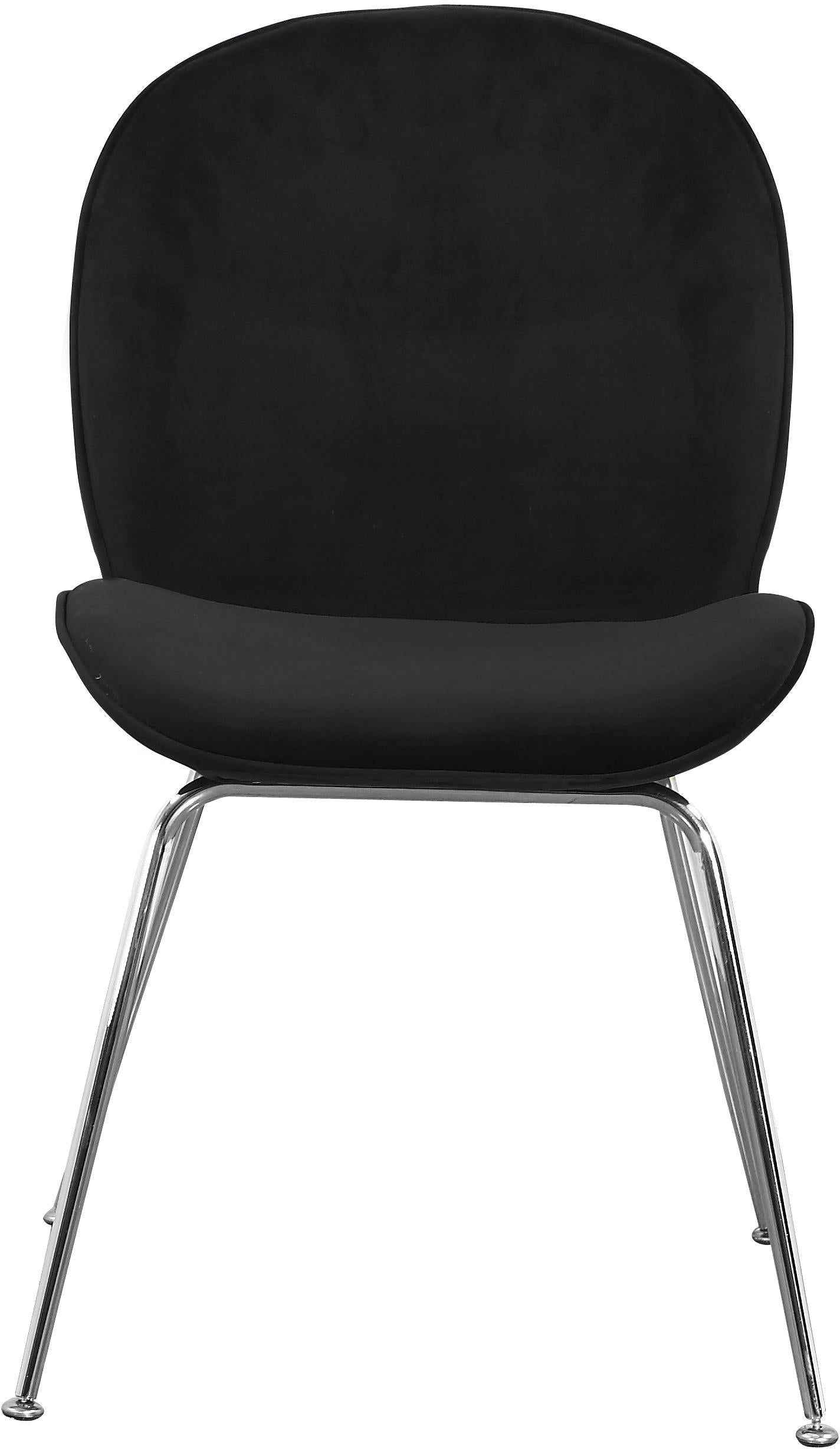 Paris Black Velvet Dining Chair - Luxury Home Furniture (MI)
