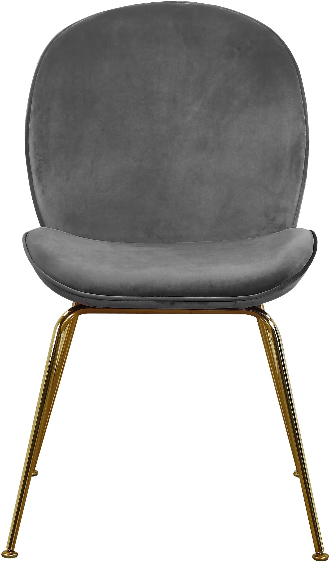 Paris Grey Velvet Dining Chair - Luxury Home Furniture (MI)