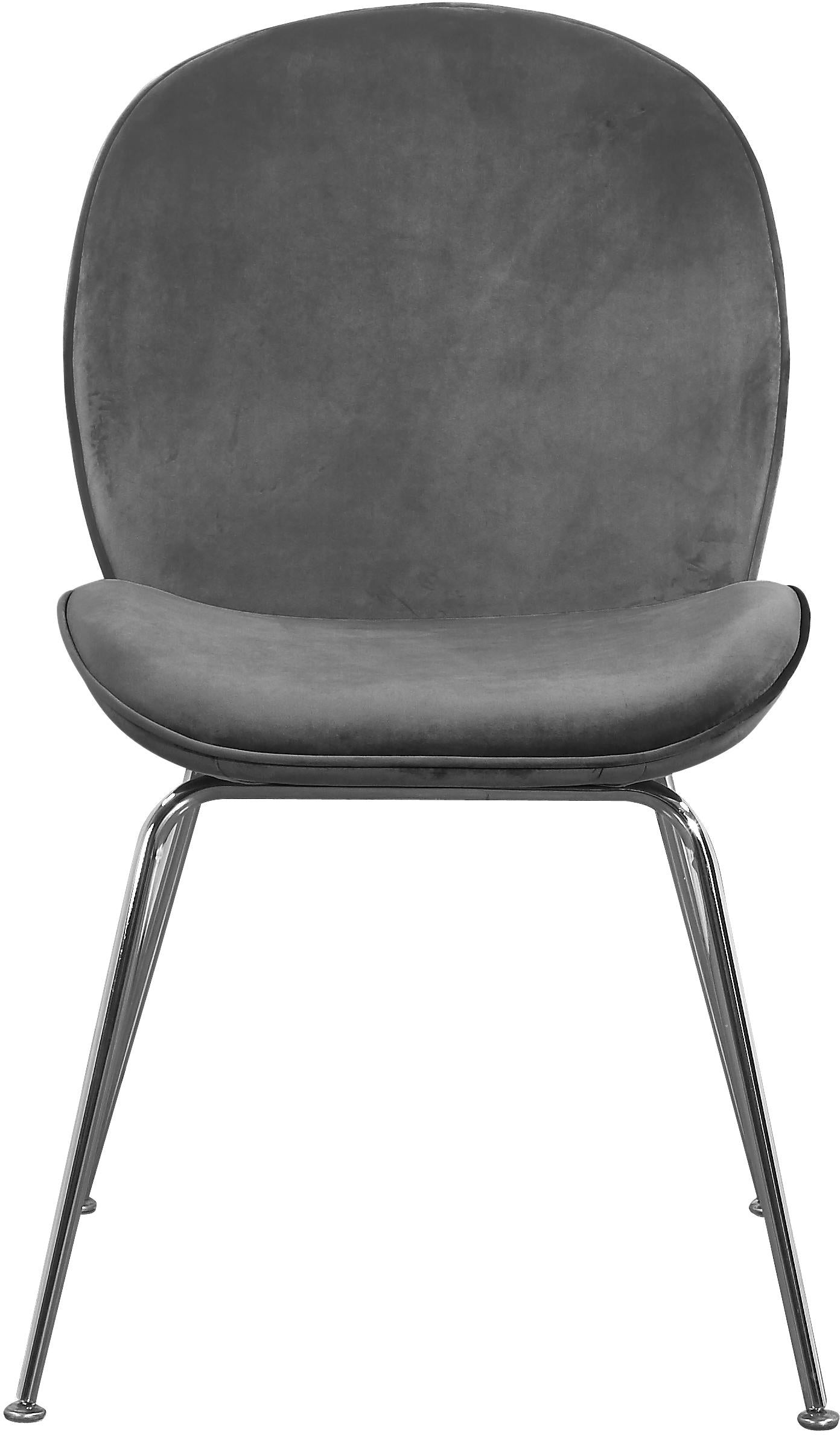 Paris Grey Velvet Dining Chair - Luxury Home Furniture (MI)