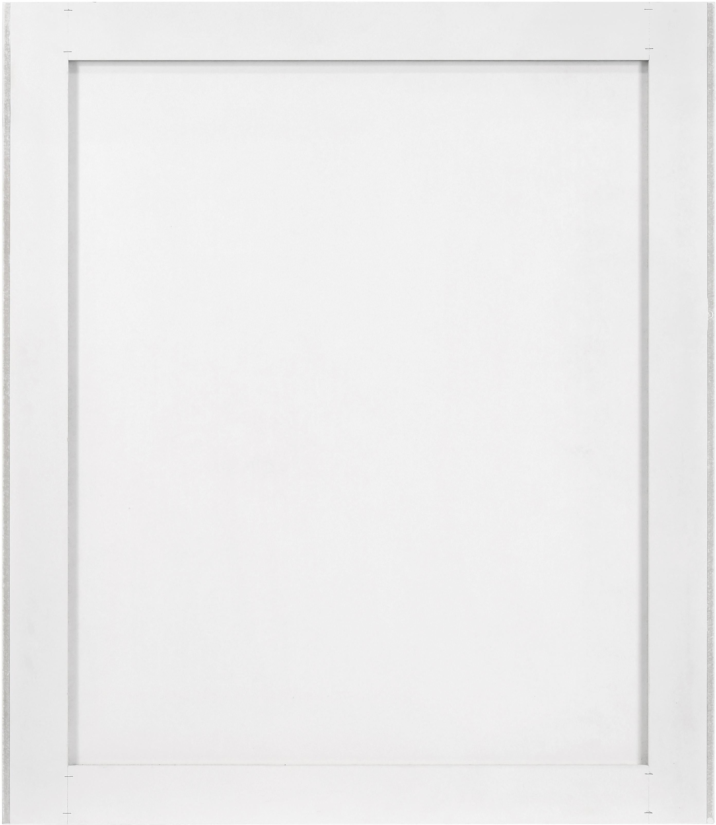 Modernist White Gloss Mirror - Luxury Home Furniture (MI)