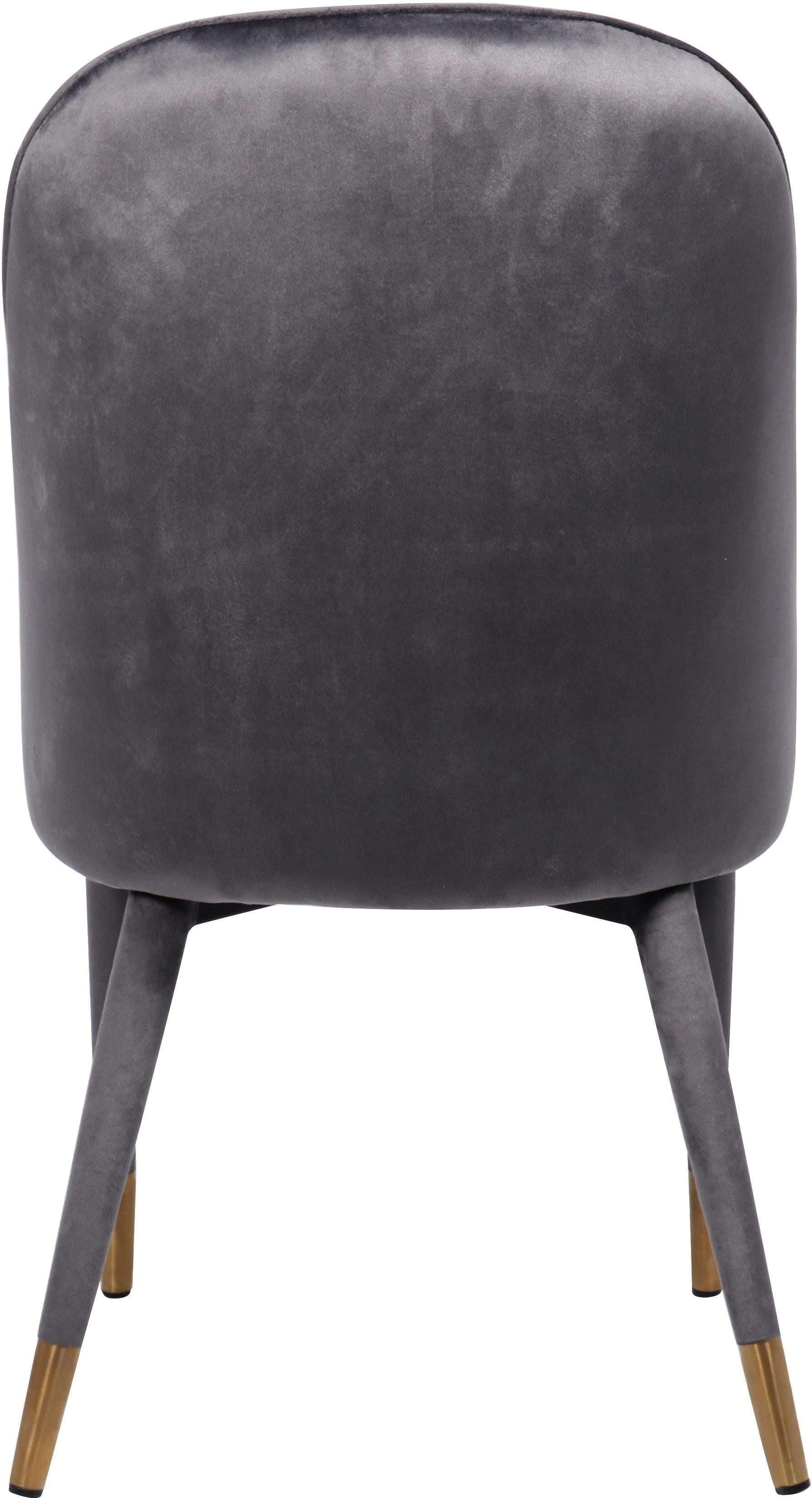 Belle Grey Velvet Dining Chair - Luxury Home Furniture (MI)