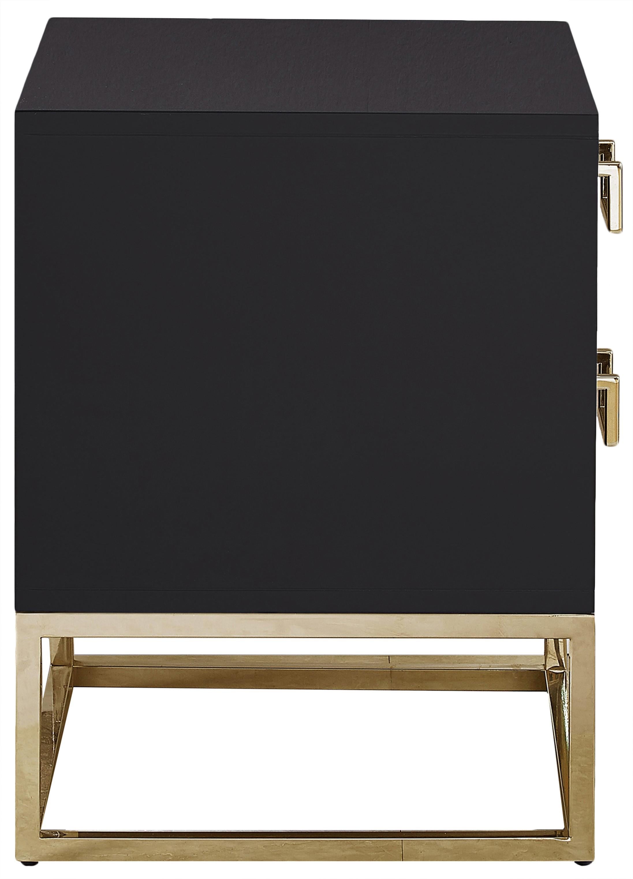 Nova Black Side Table - Luxury Home Furniture (MI)
